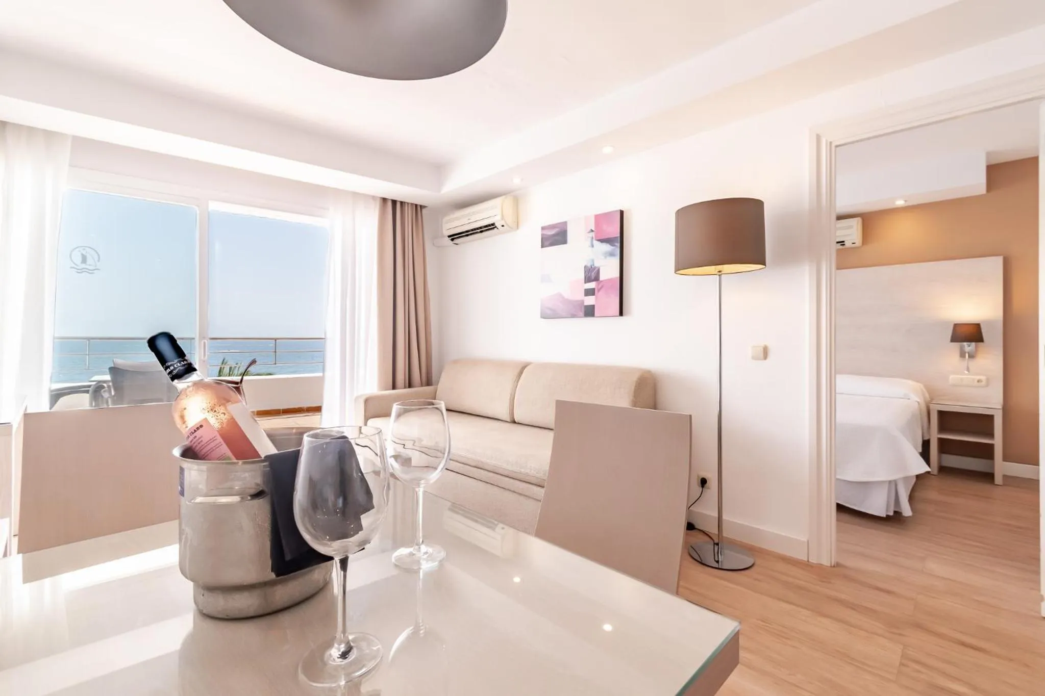 Living room in Puerto Azul Marbella