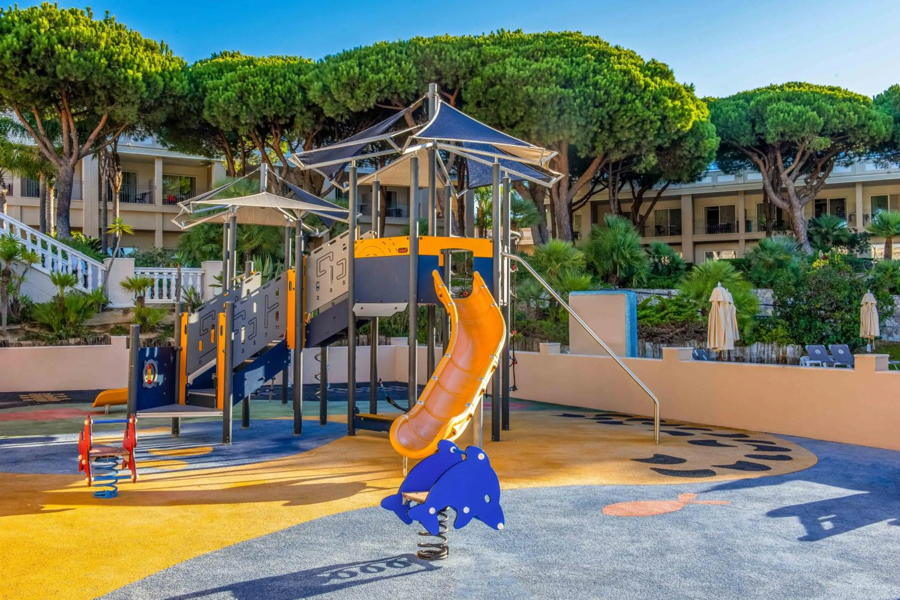 Children play ground in Valentin Sancti Petri