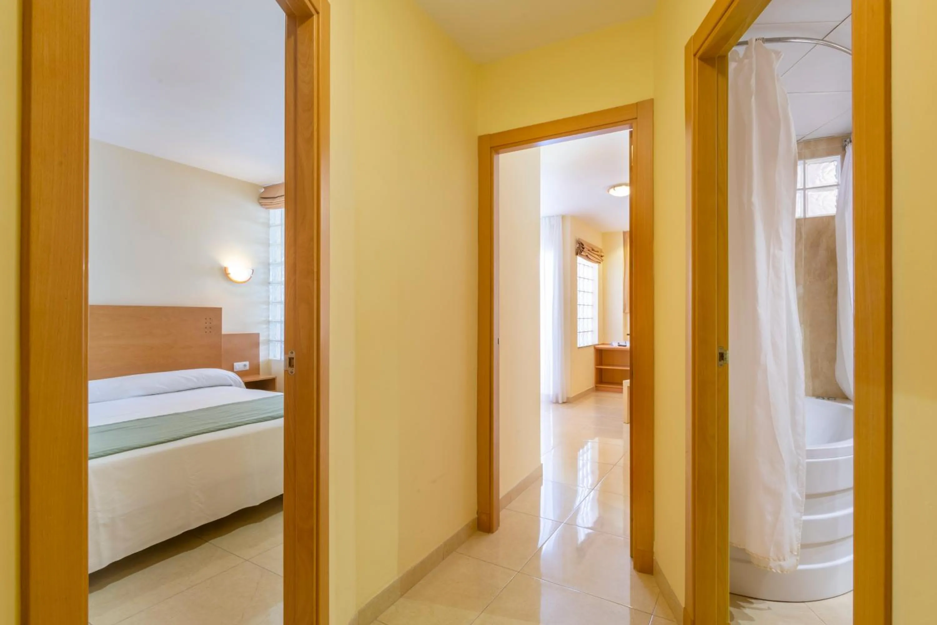 Photo of the whole room, Bed in Hotel Parasol by Dorobe