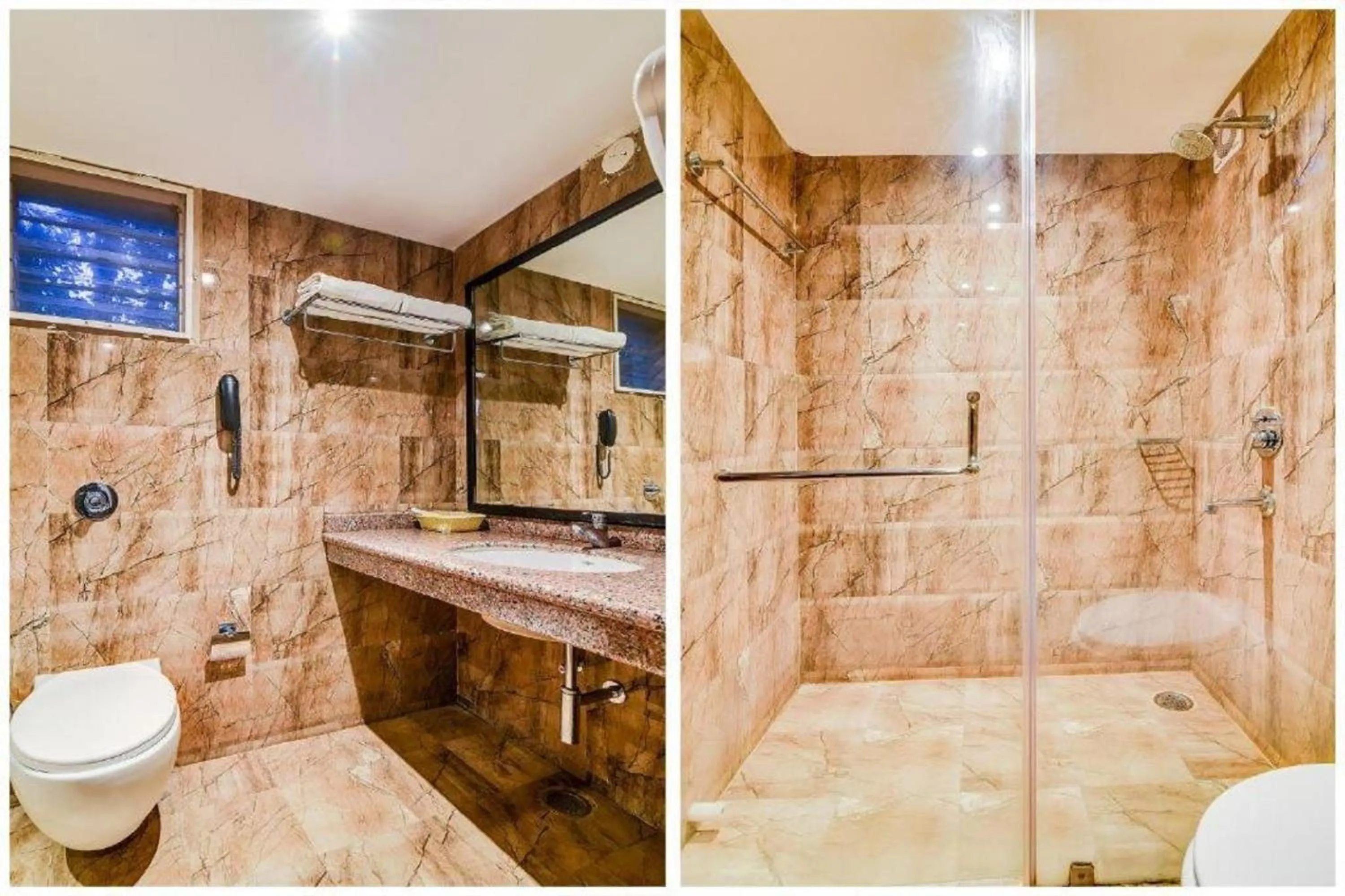 Shower in Reva Resorts and Holiday Homes