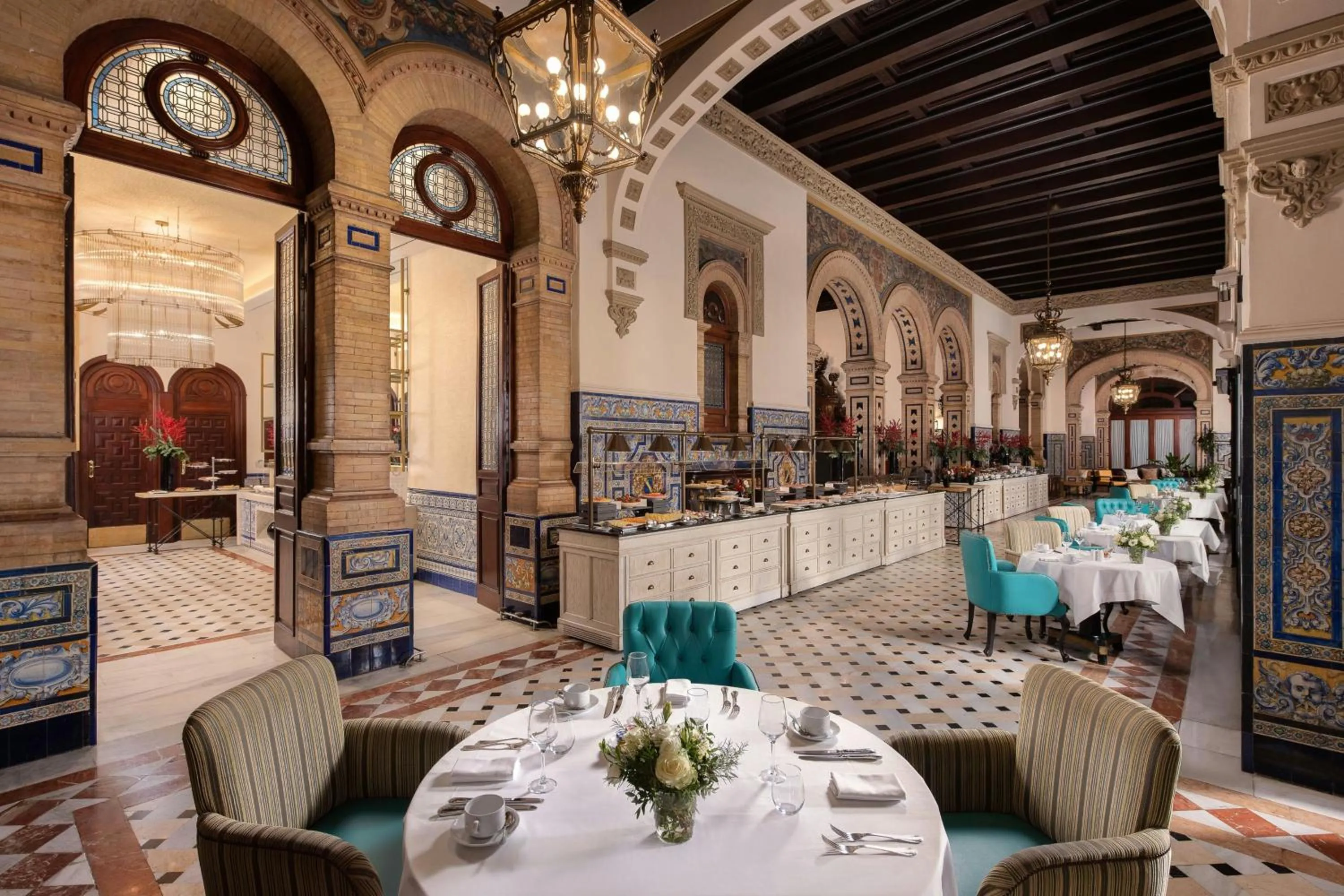 Breakfast in Hotel Alfonso XIII, a Luxury Collection Hotel, Seville