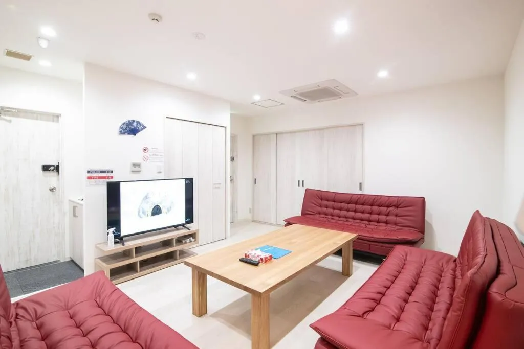 Living room in HIRO BUILDING Apartment Stay