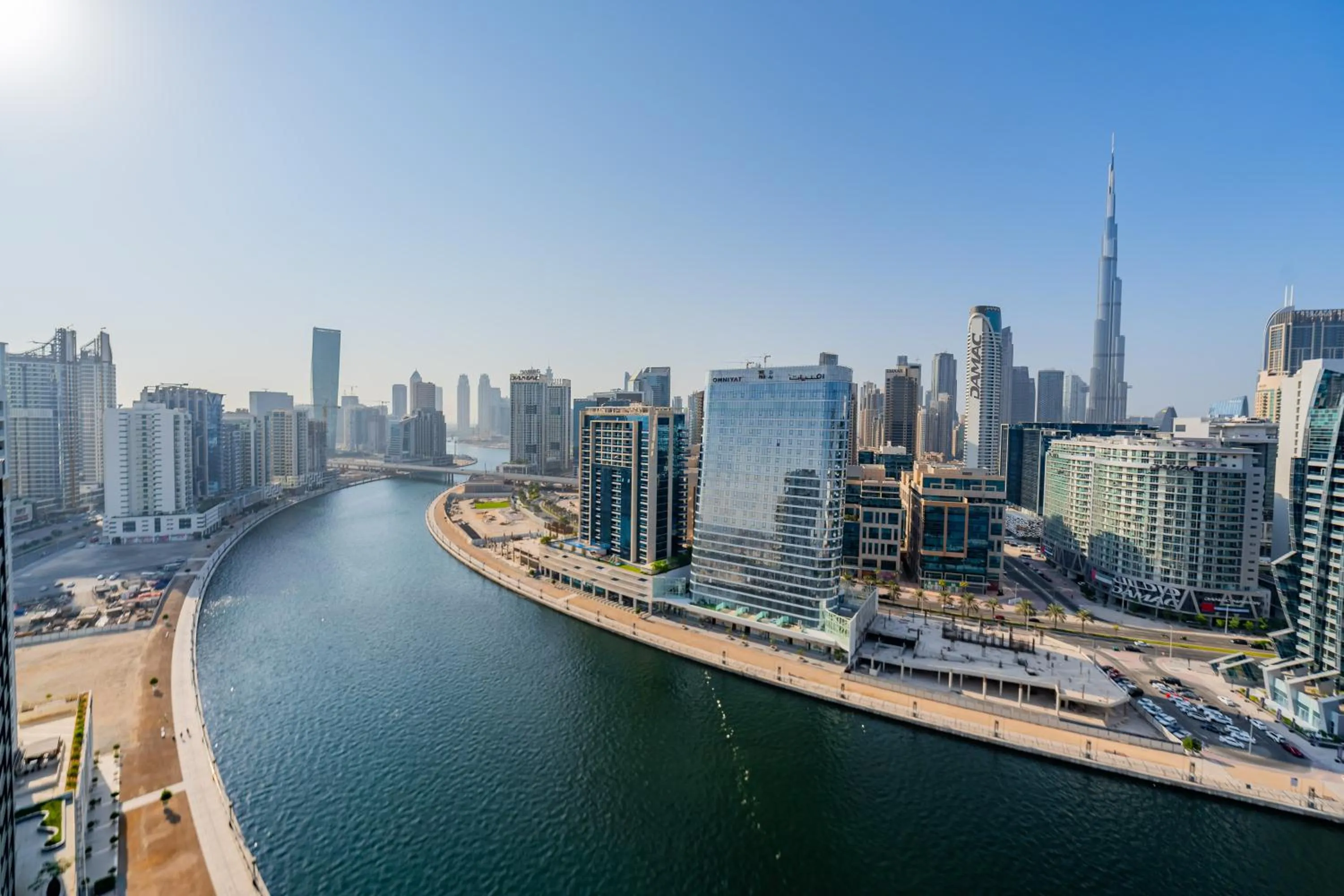 Lake view in Kasco Homes Waves Tower Business Bay