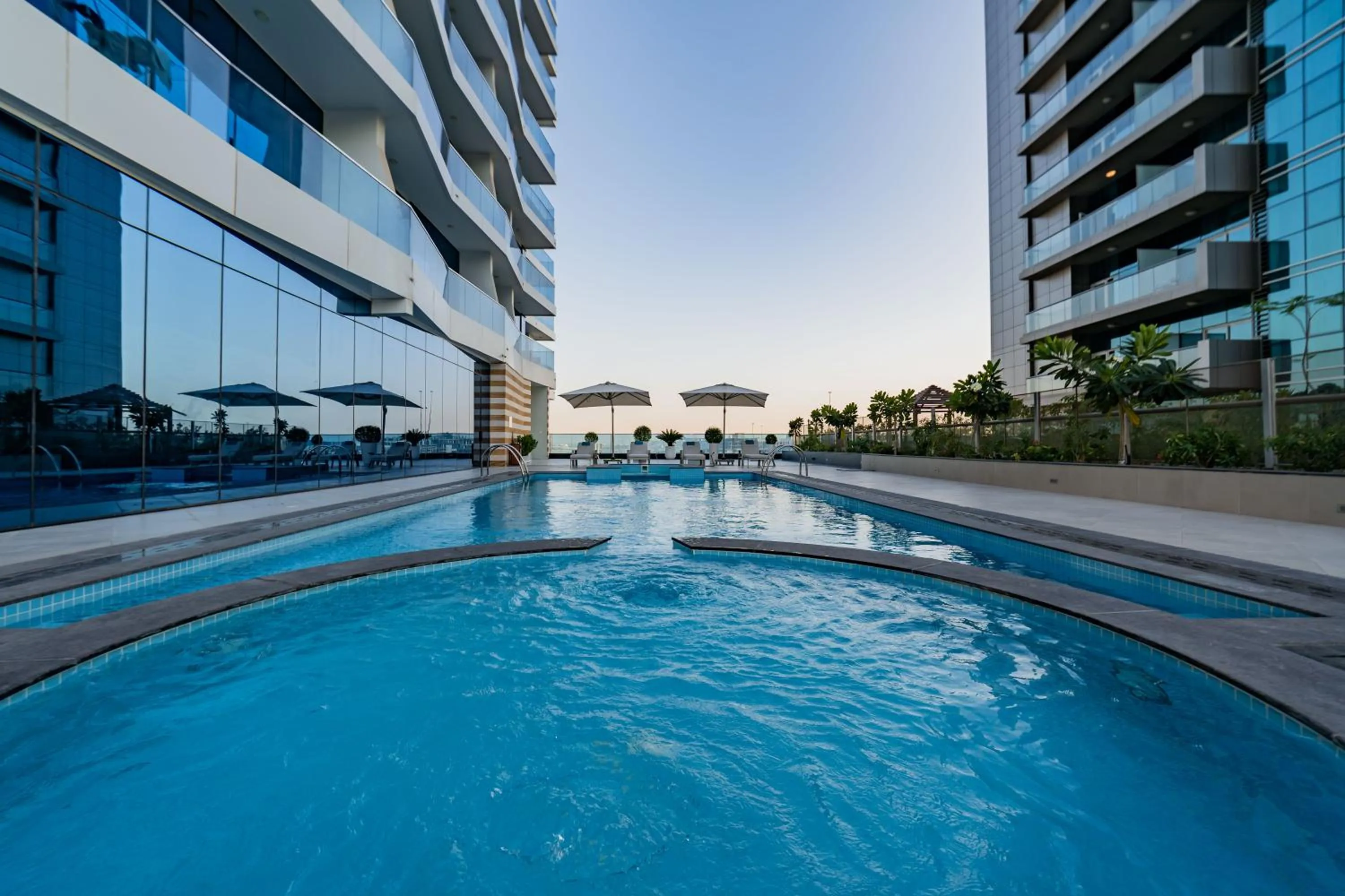 Hot Tub in Kasco Homes Waves Tower Business Bay