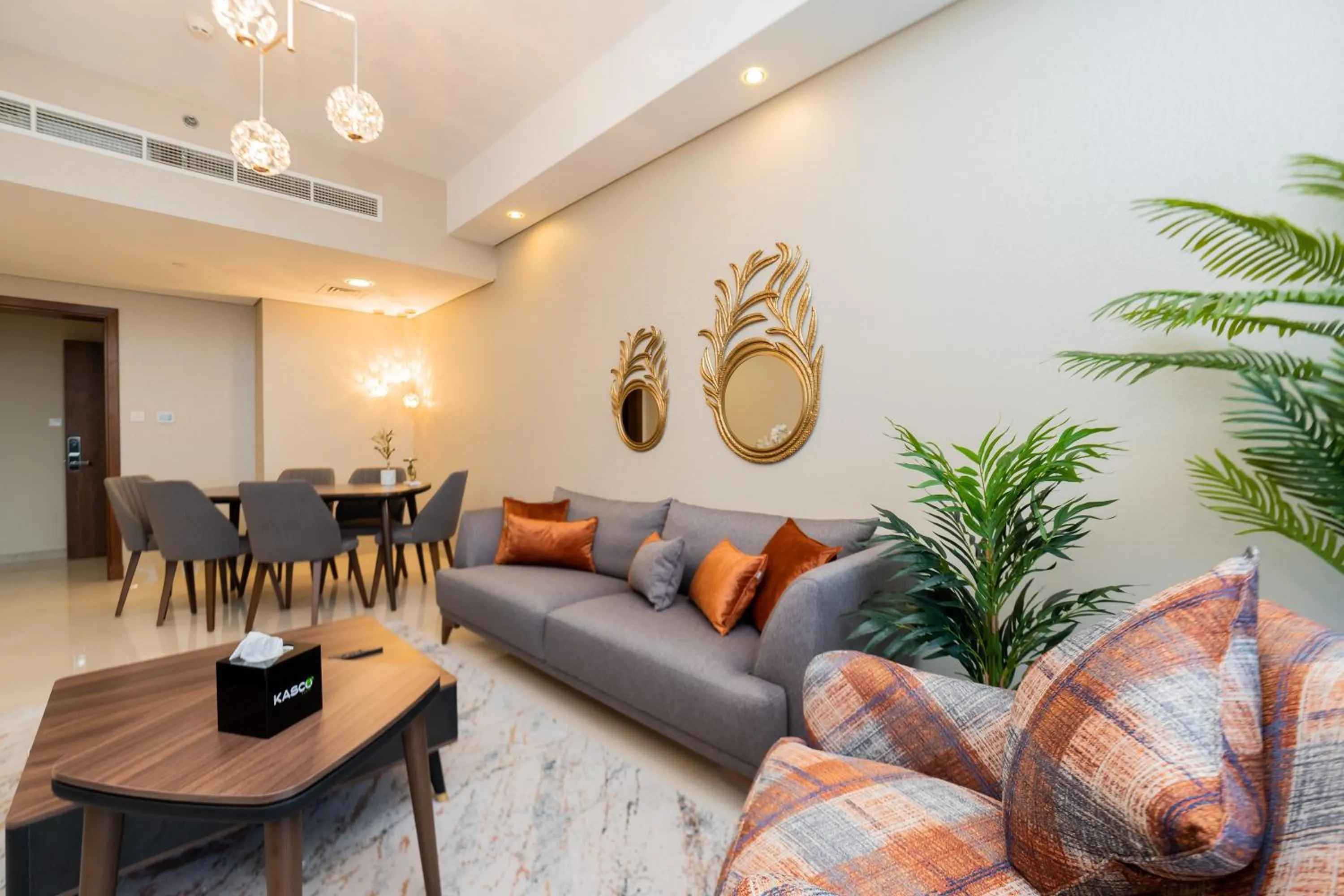 Living room in Kasco Homes Waves Tower Business Bay