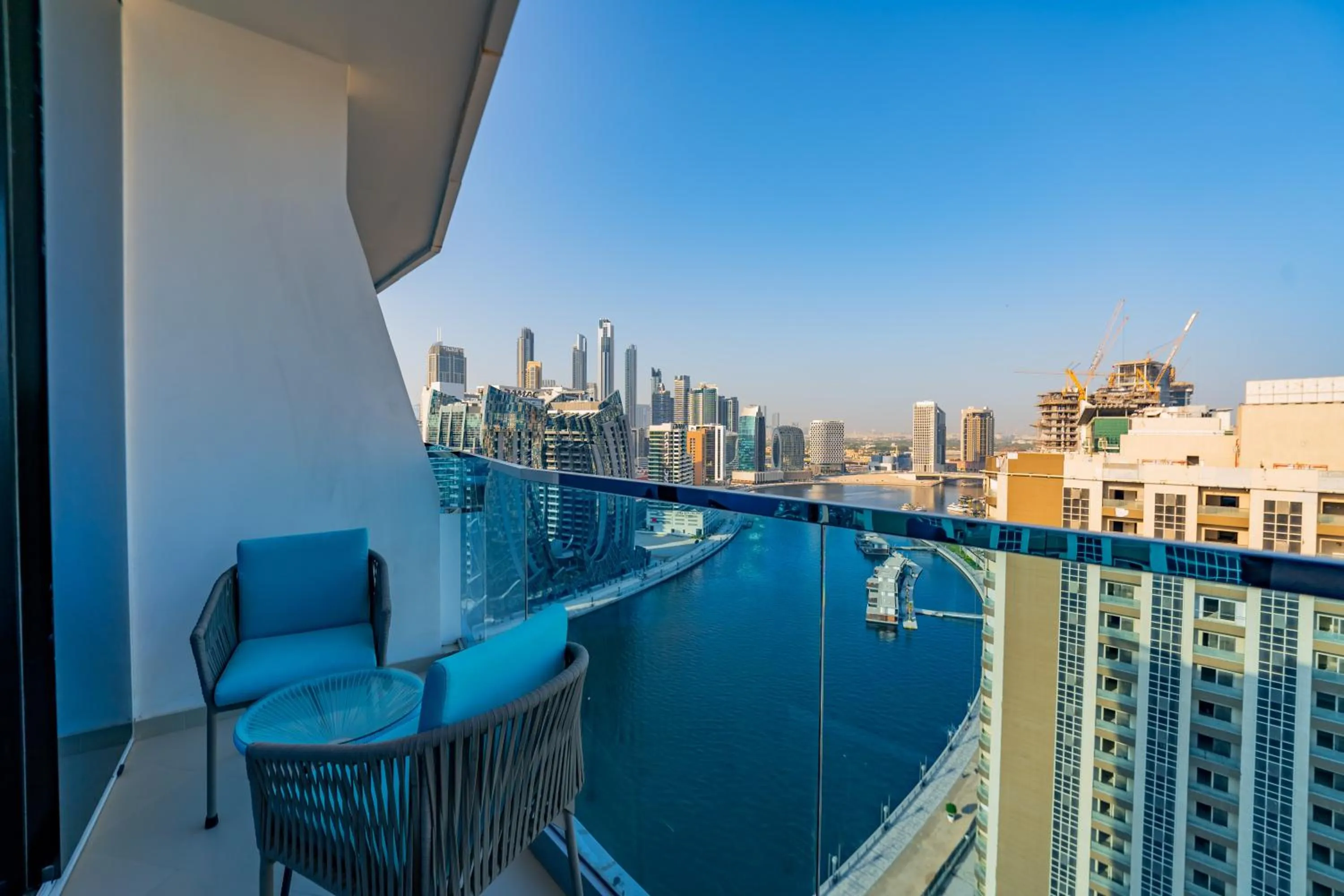 Balcony/Terrace in Kasco Homes Waves Tower Business Bay