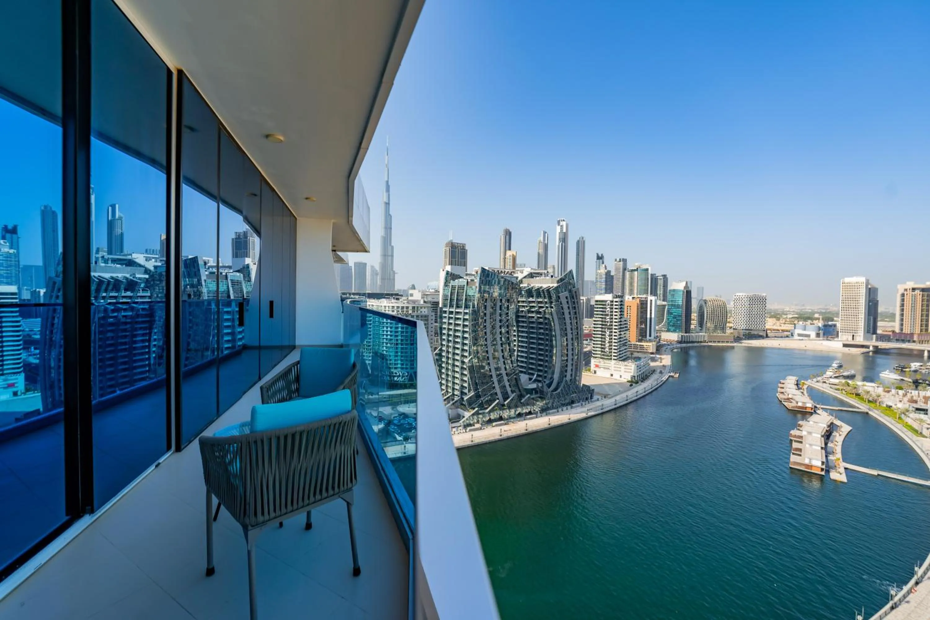 Lake view in Kasco Homes Waves Tower Business Bay