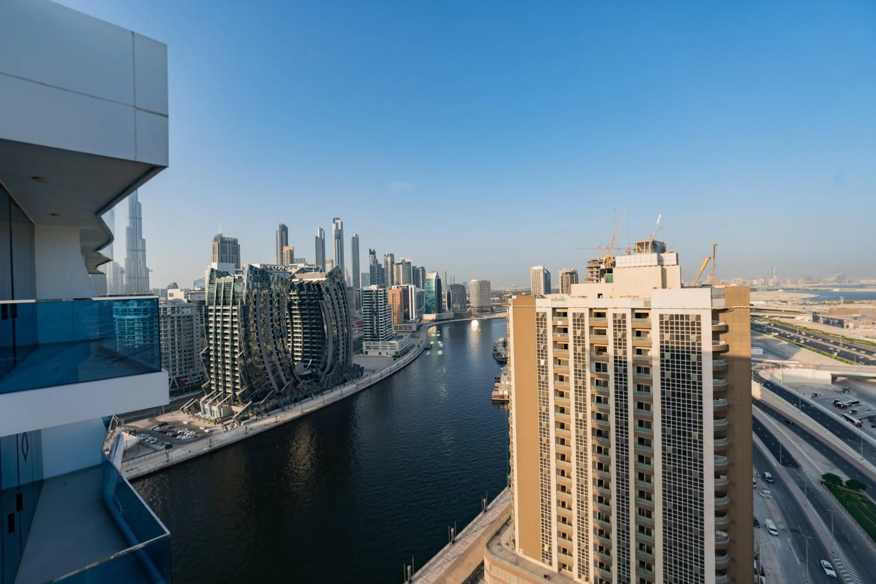 Lake view in Kasco Homes Waves Tower Business Bay