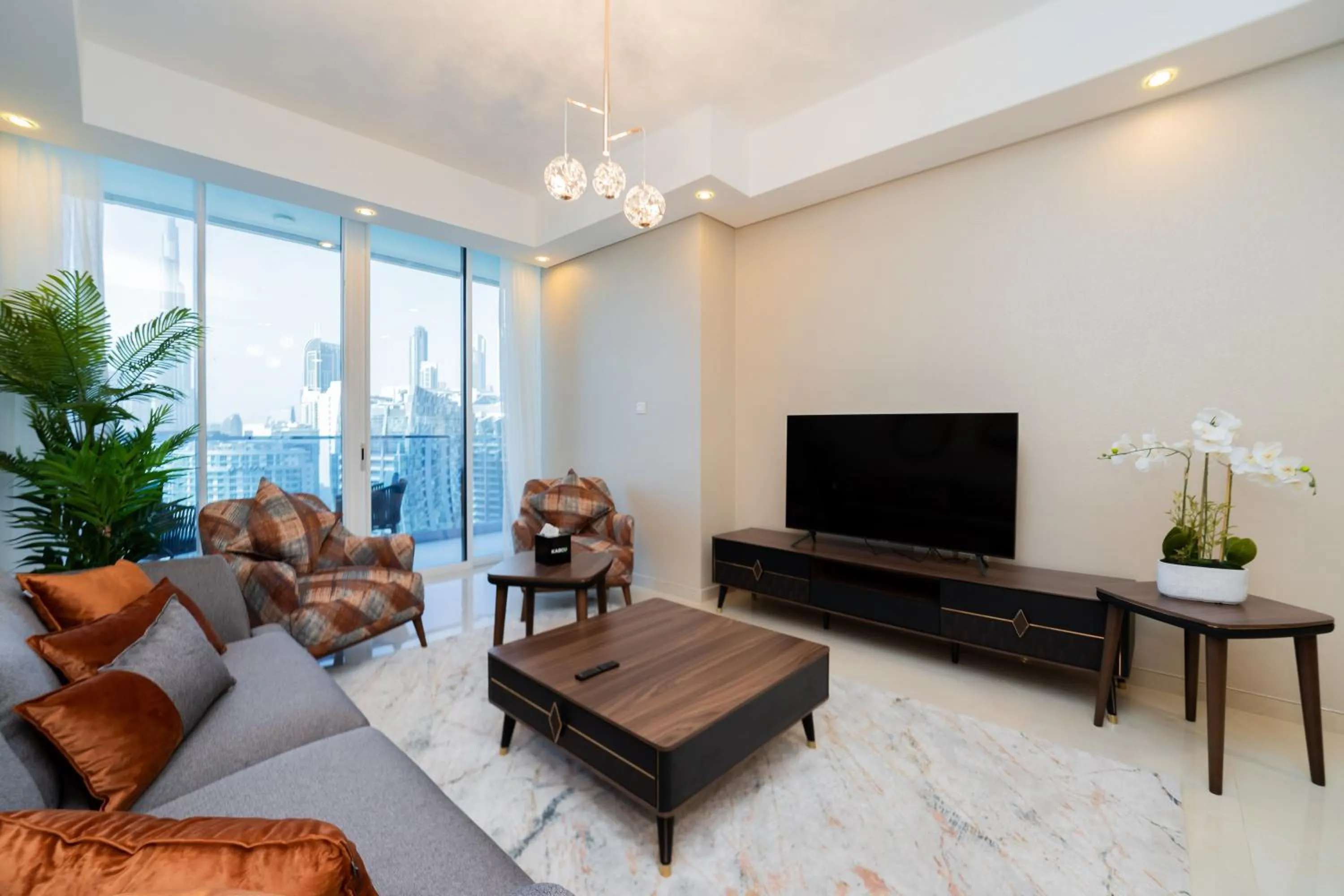 Living room in Kasco Homes Waves Tower Business Bay
