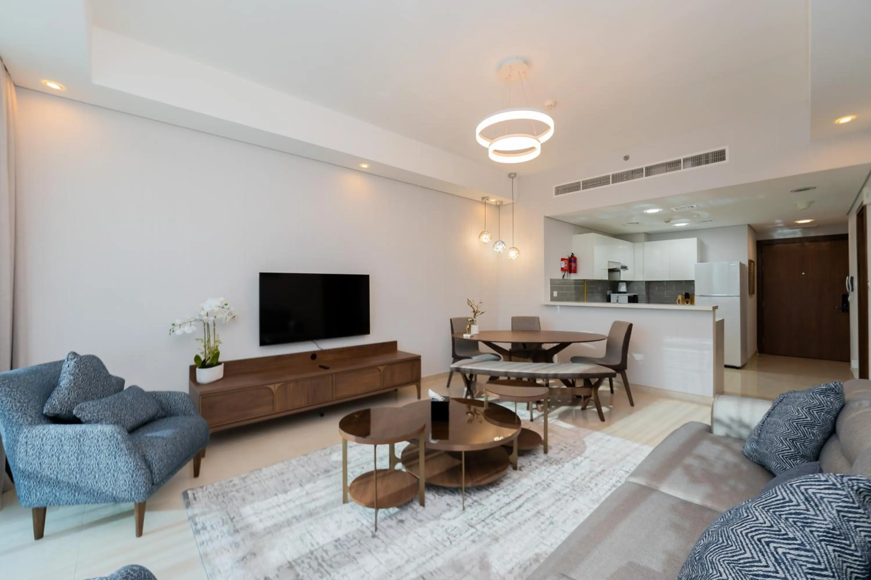 Living room in Kasco Homes Waves Tower Business Bay