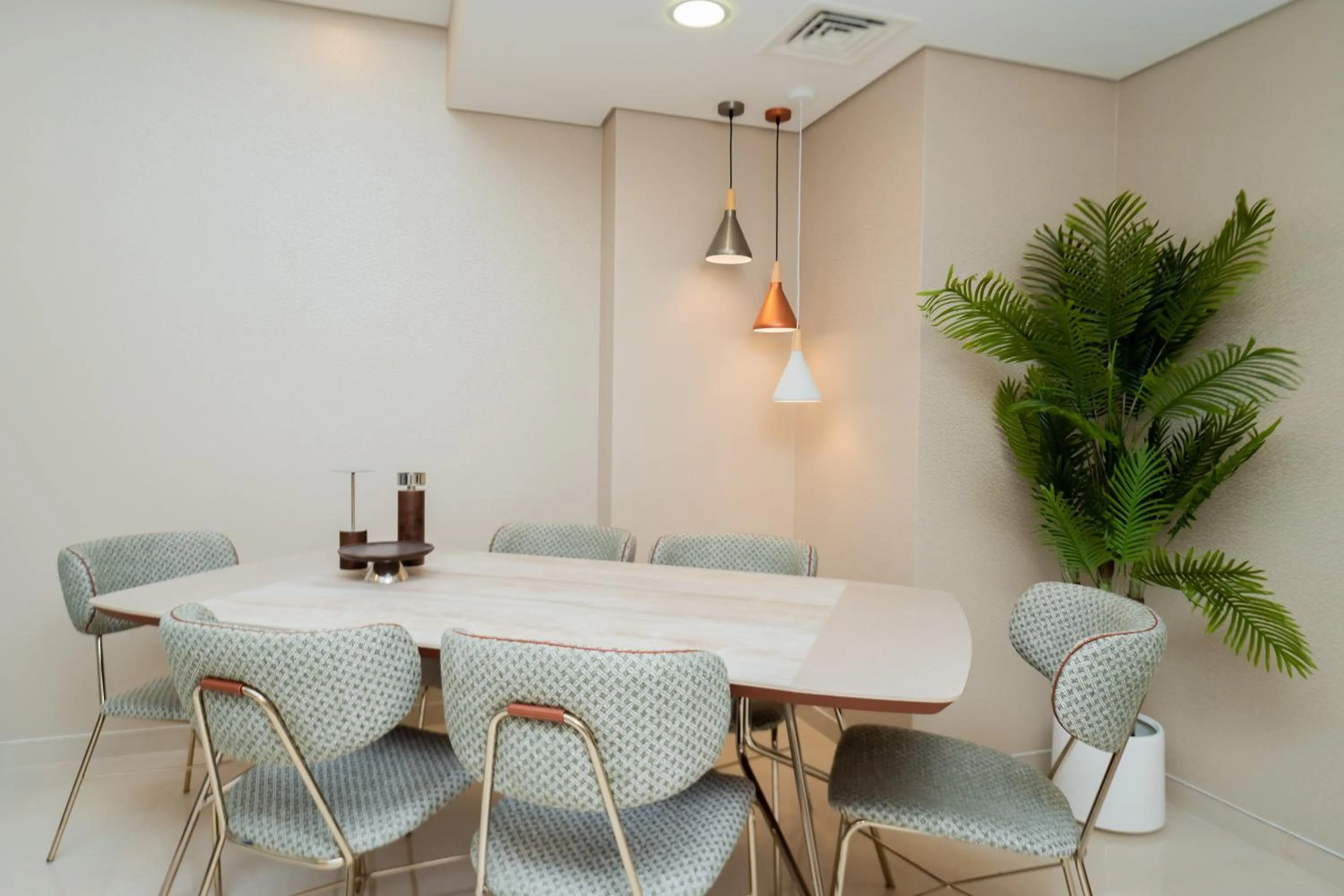 Dining area in Kasco Homes Waves Tower Business Bay