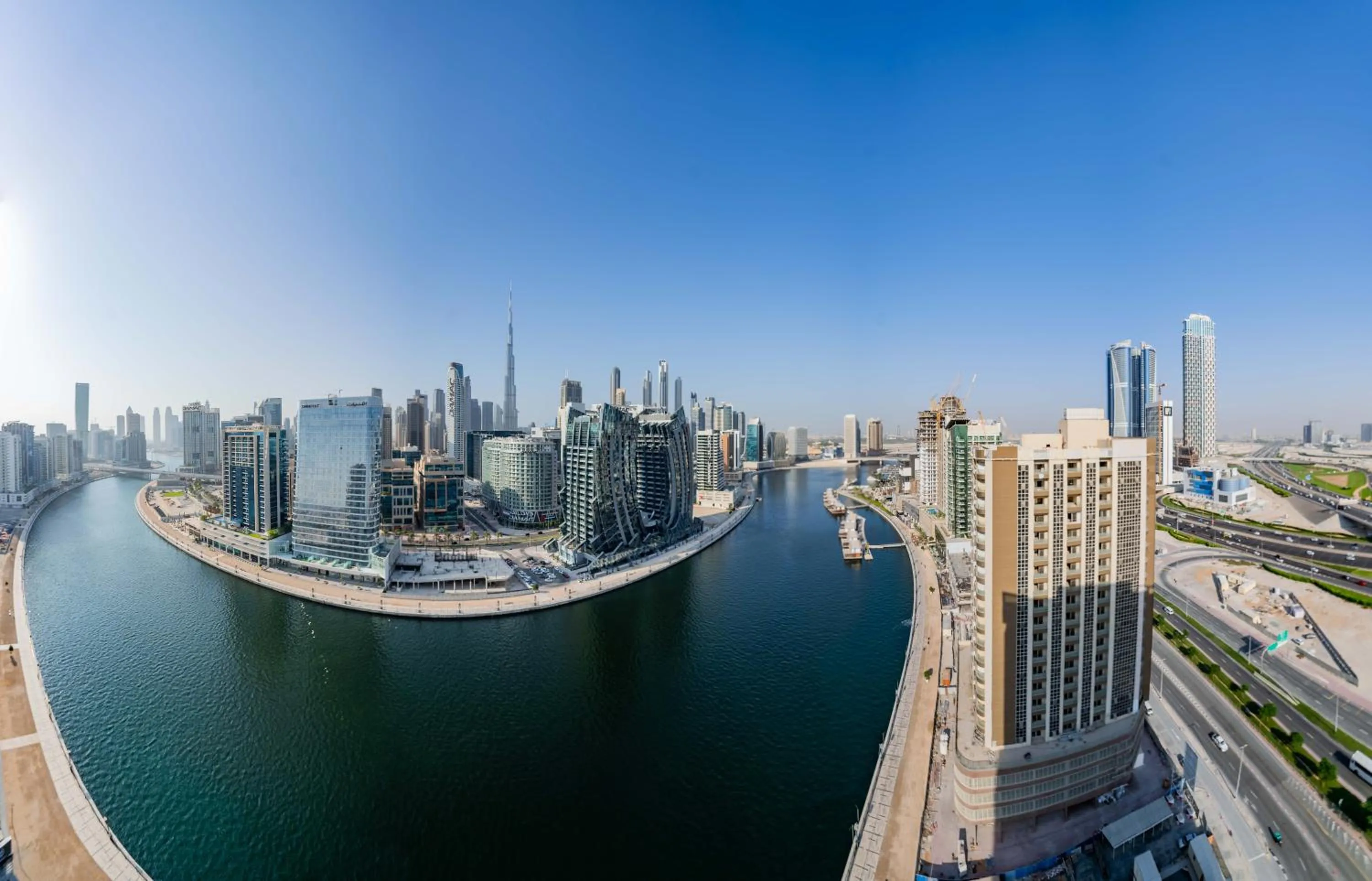 Lake view in Kasco Homes Waves Tower Business Bay