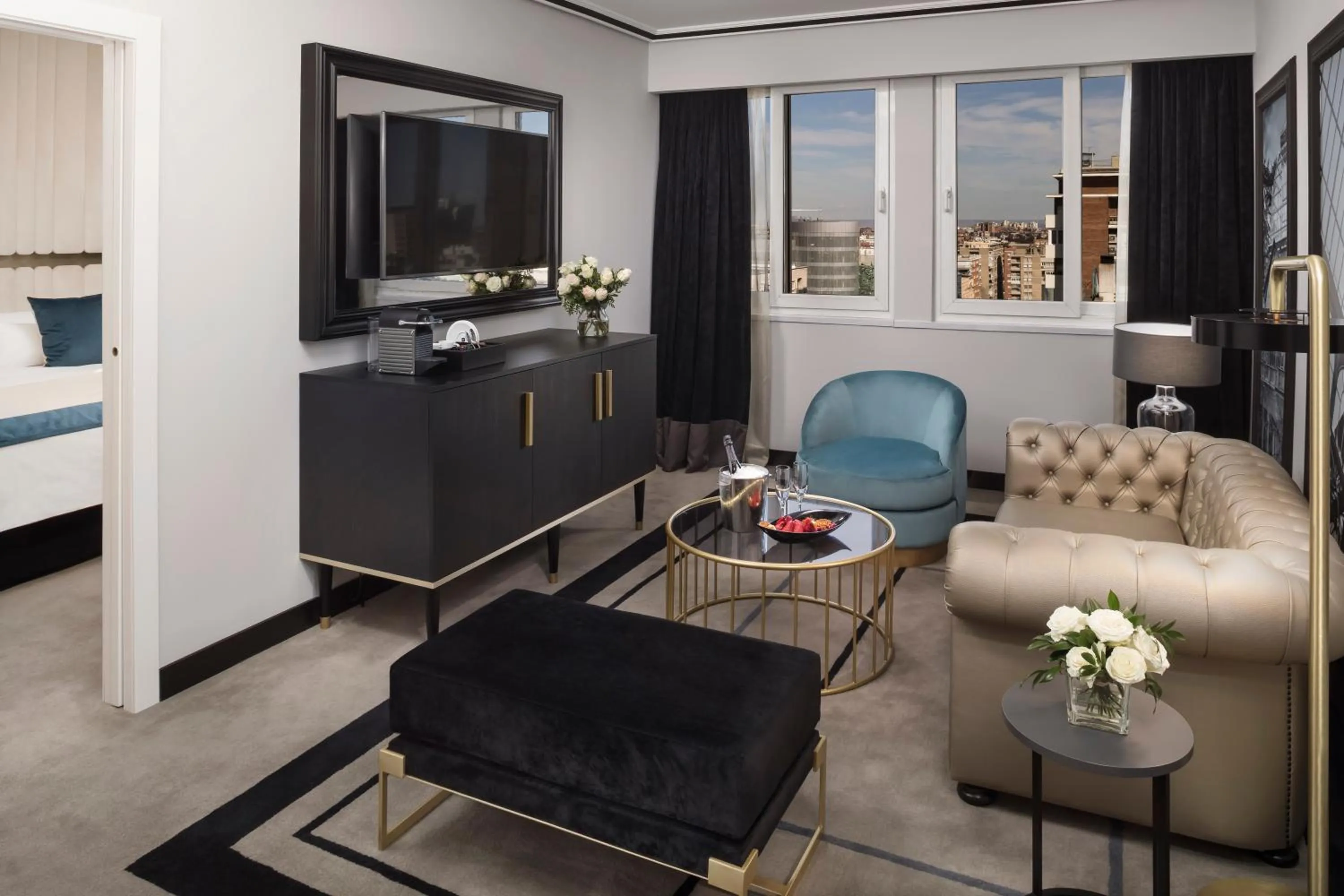 Living room in Melia Castilla