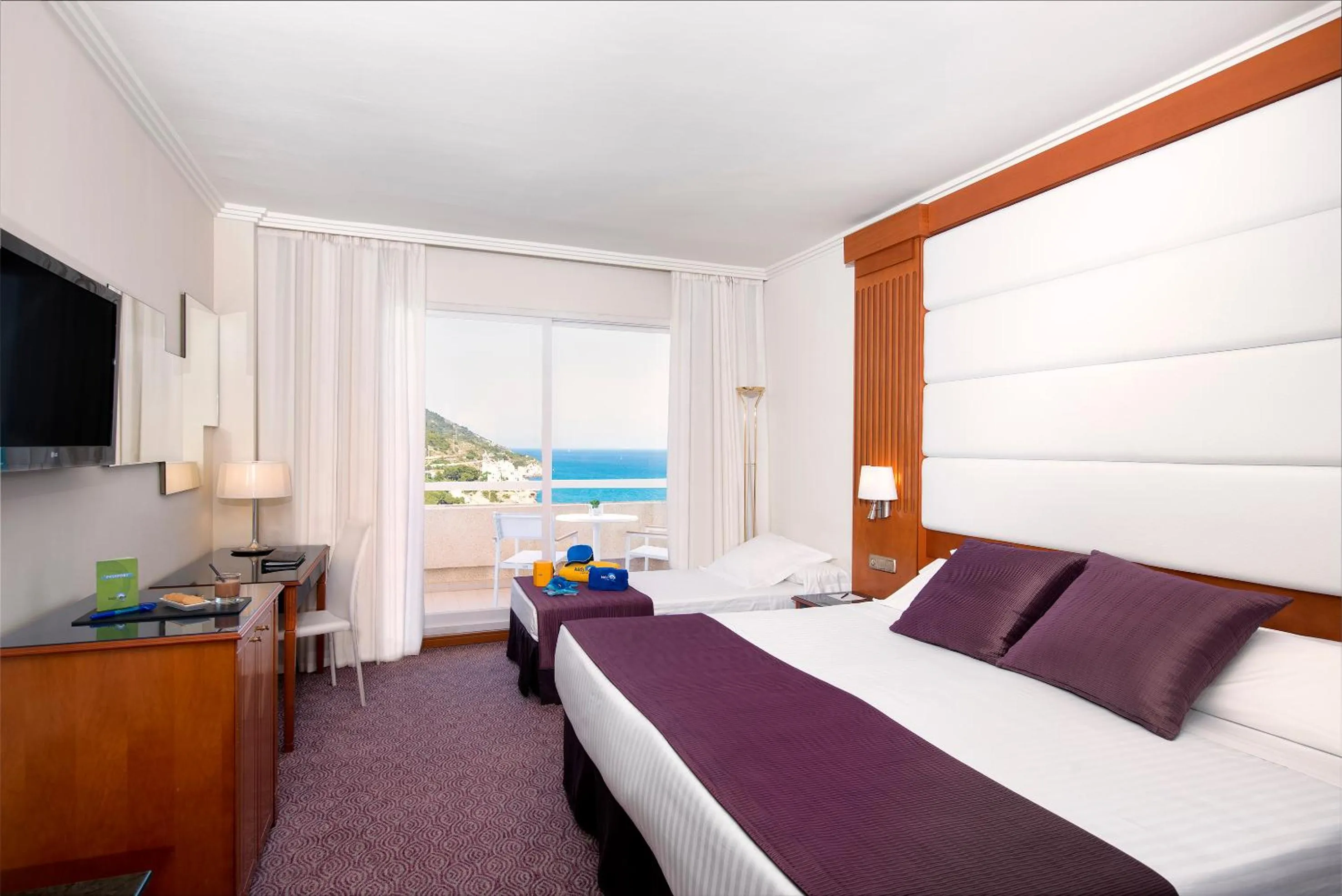 Bed in Melia Sitges