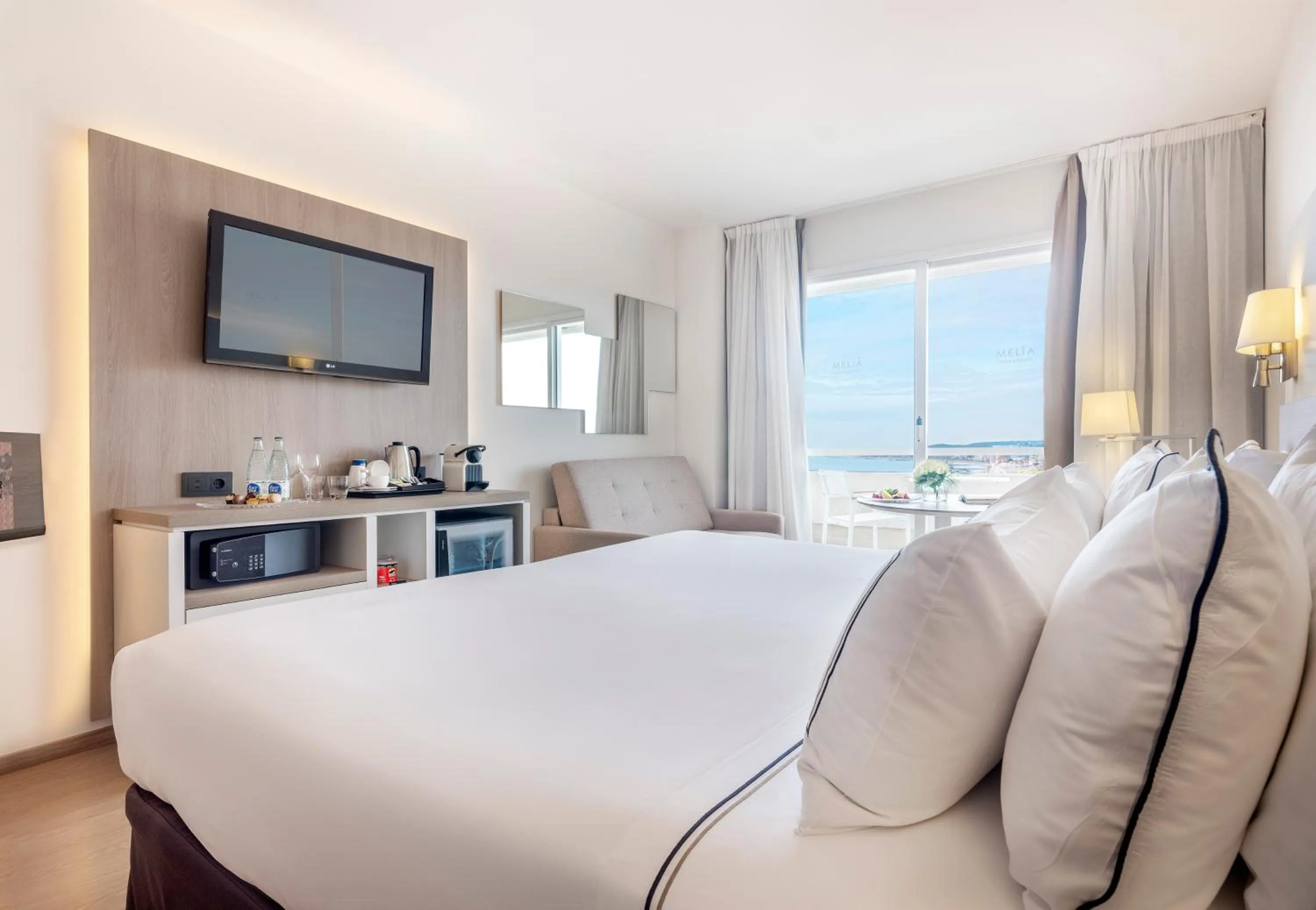 Bed in Melia Sitges