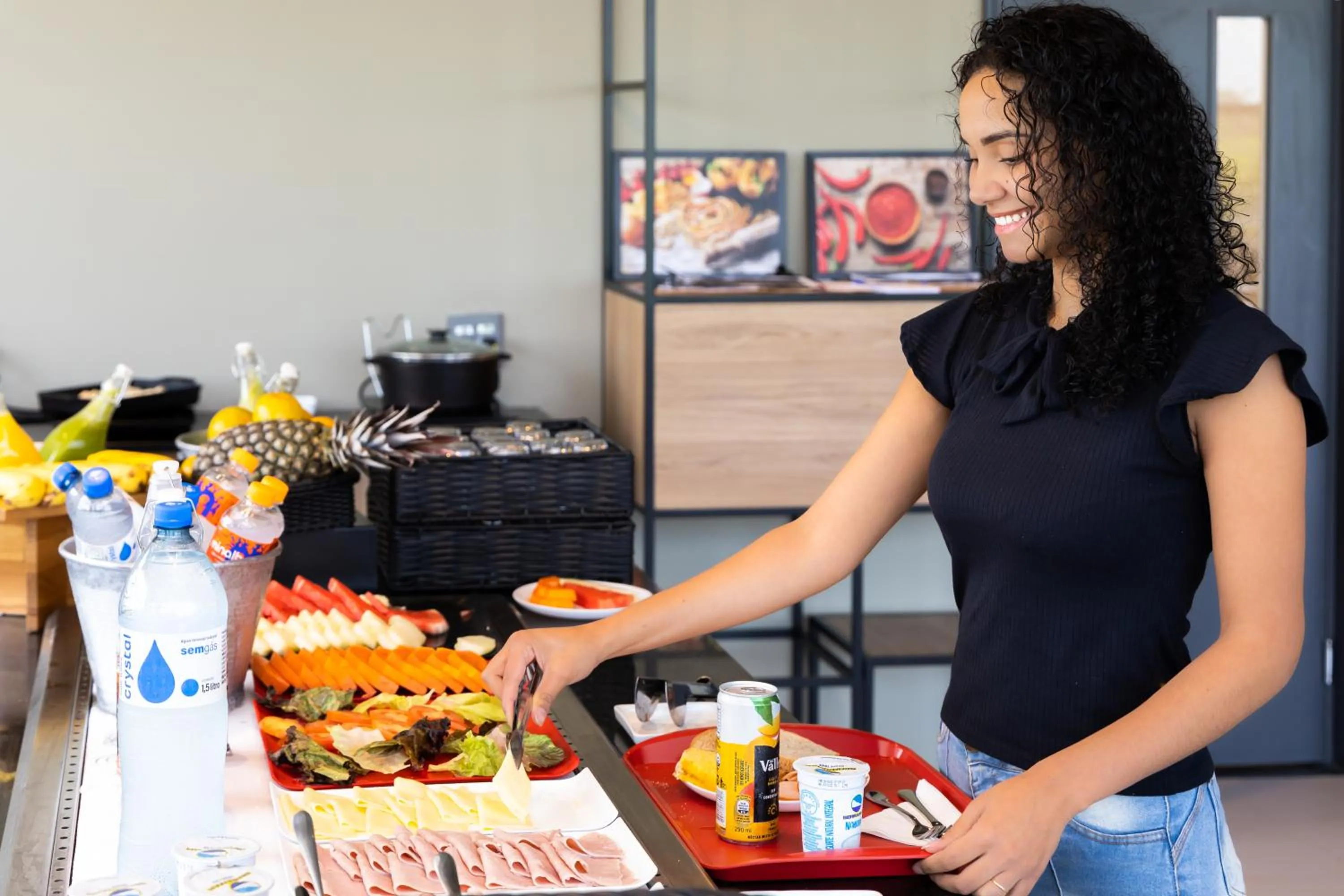 Buffet breakfast in Ibis Aruja