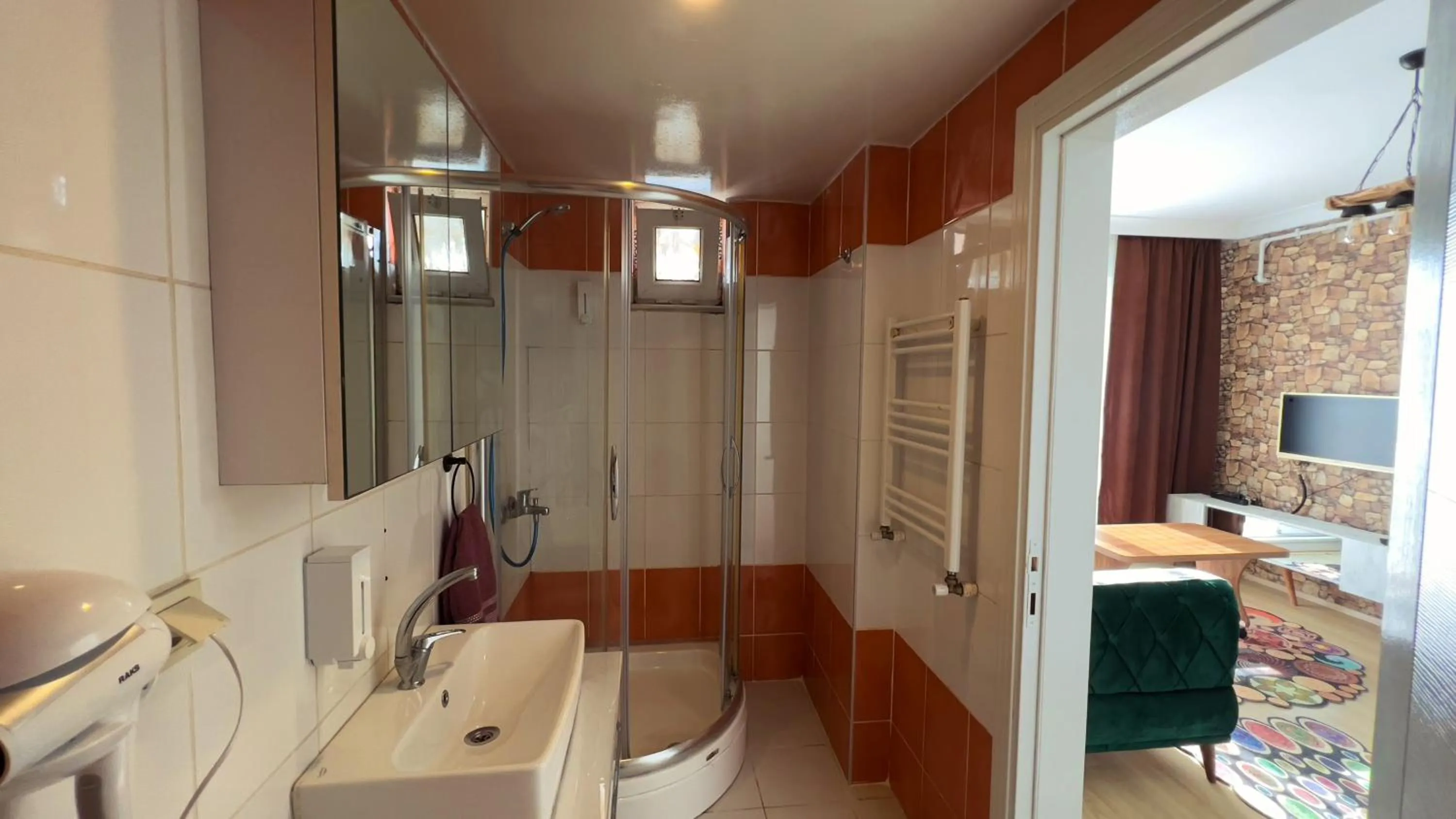 Shower in Edirne House