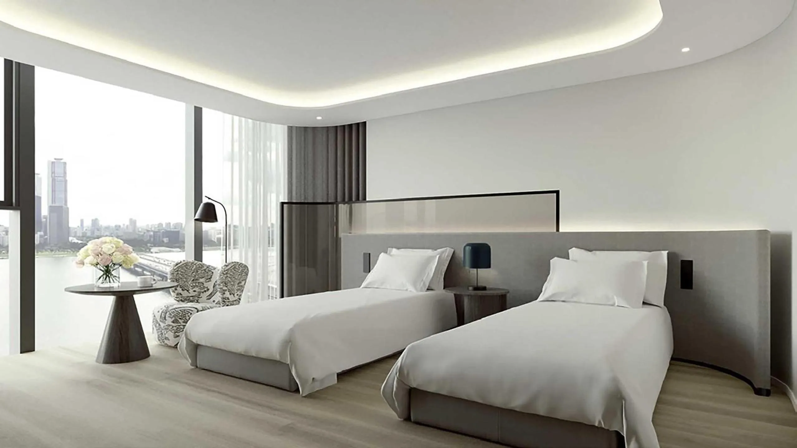 Bedroom, Bed in Naru Ambassador Hotel Seoul - MGallery Collection