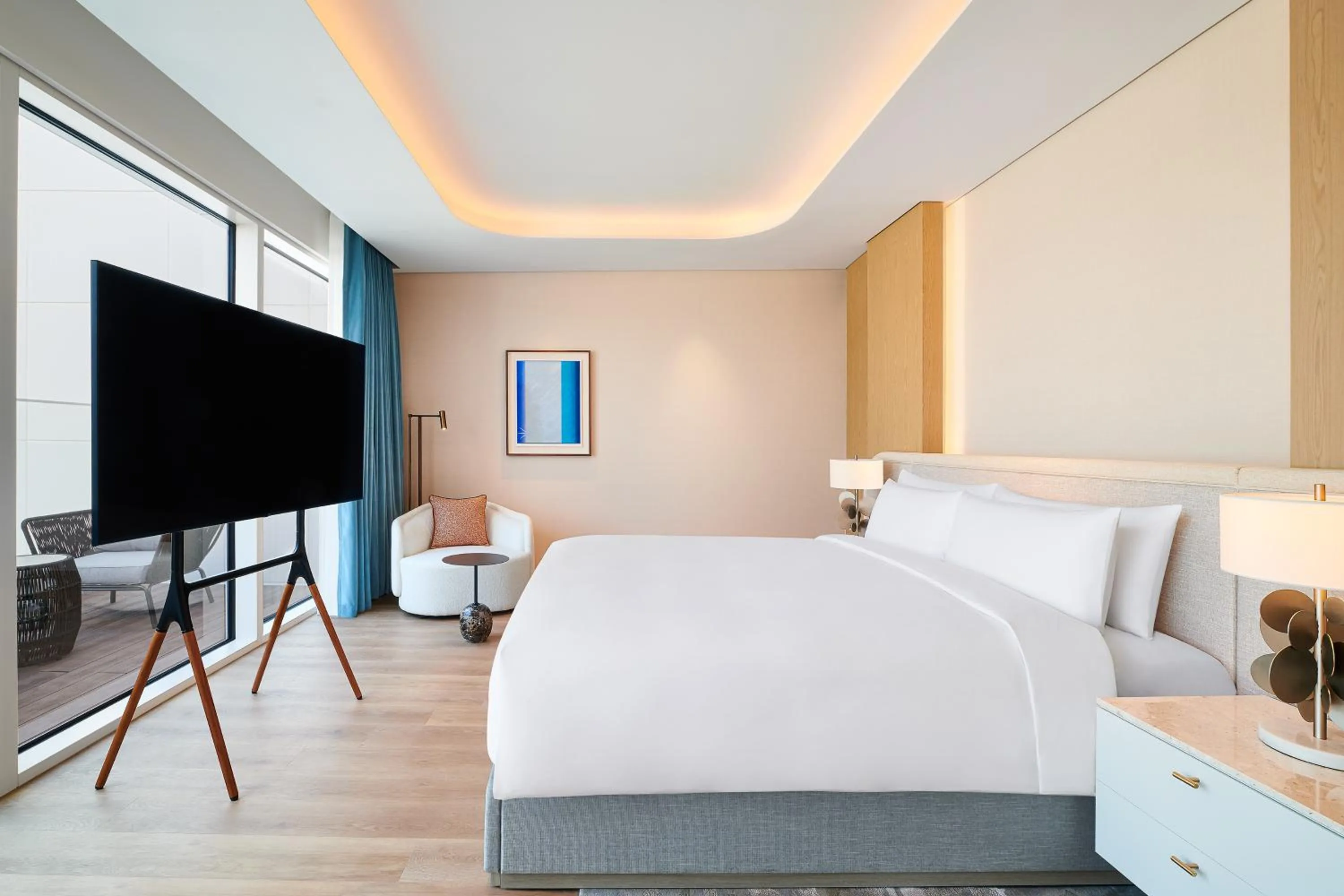 Bedroom, Bed in Naru Ambassador Hotel Seoul - MGallery Collection