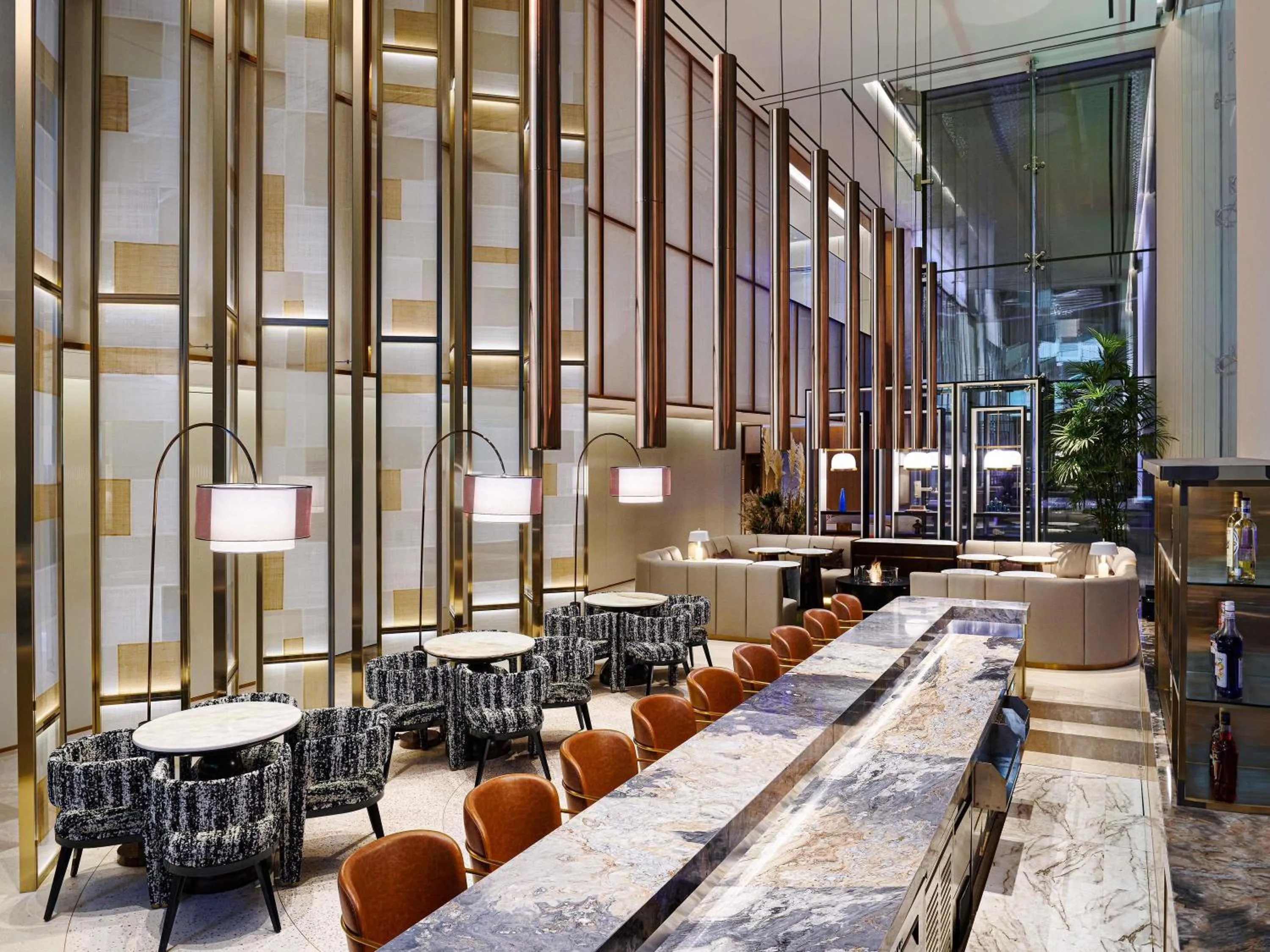 Lounge or bar in Naru Ambassador Hotel Seoul - MGallery Collection