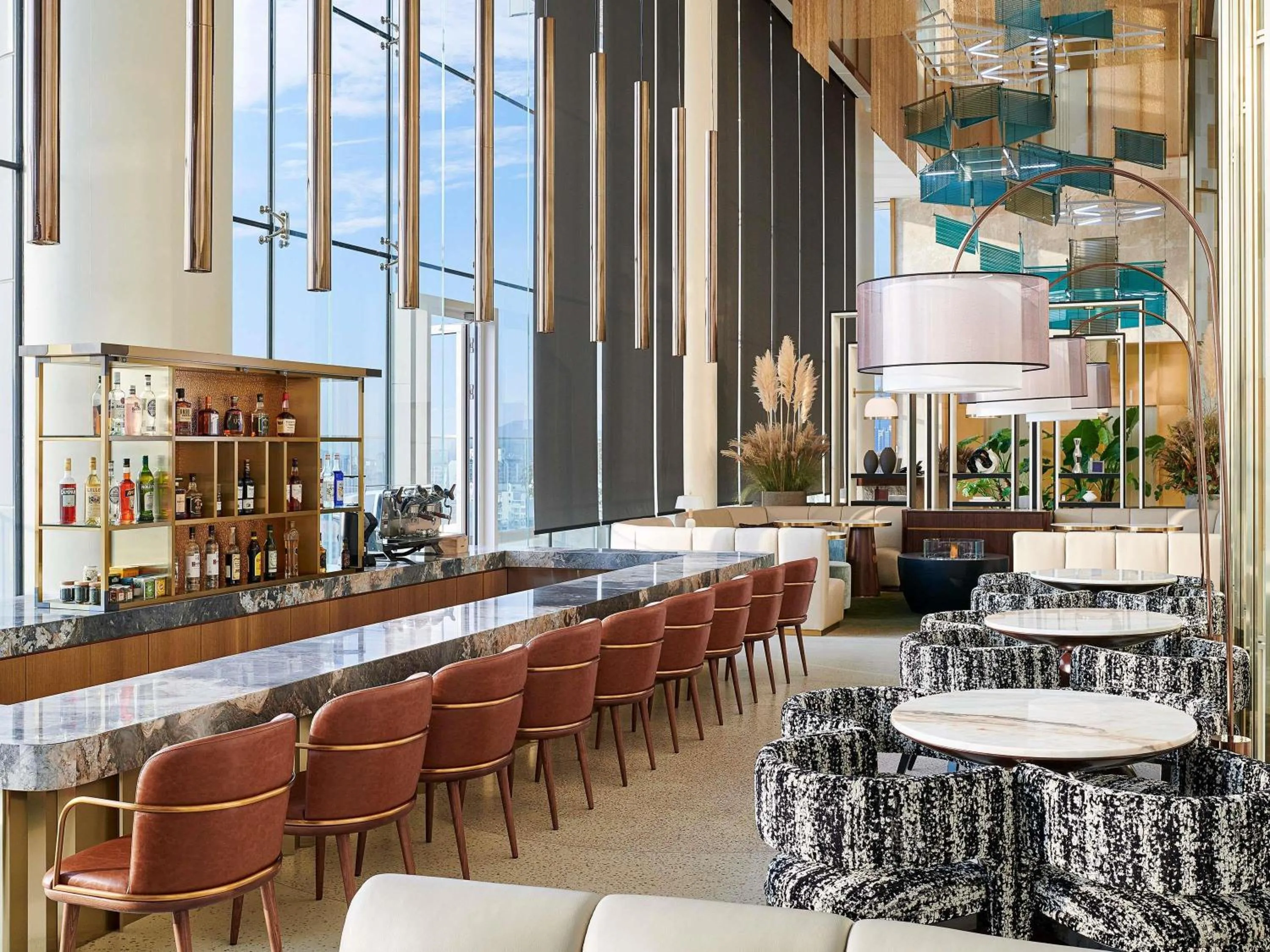 Lounge or bar in Naru Ambassador Hotel Seoul - MGallery Collection