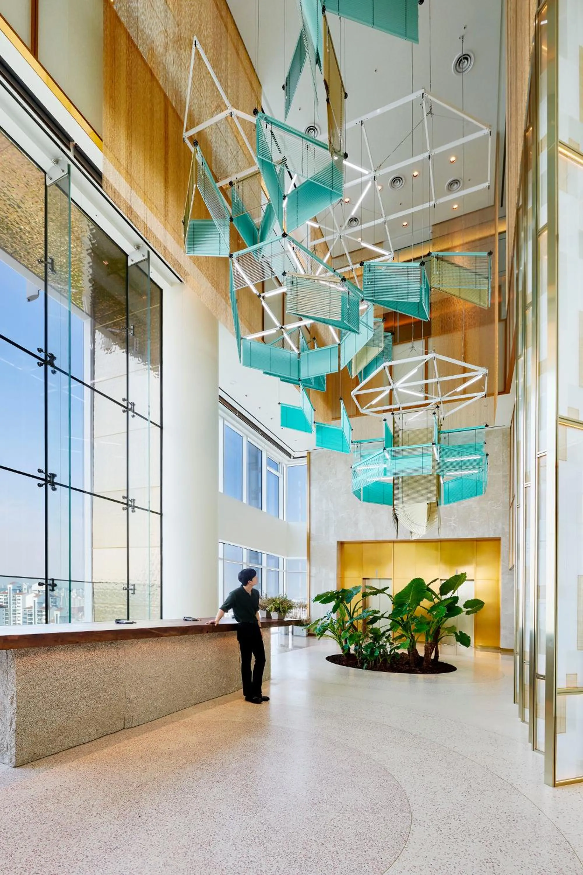 Lobby or reception in Naru Ambassador Hotel Seoul - MGallery Collection