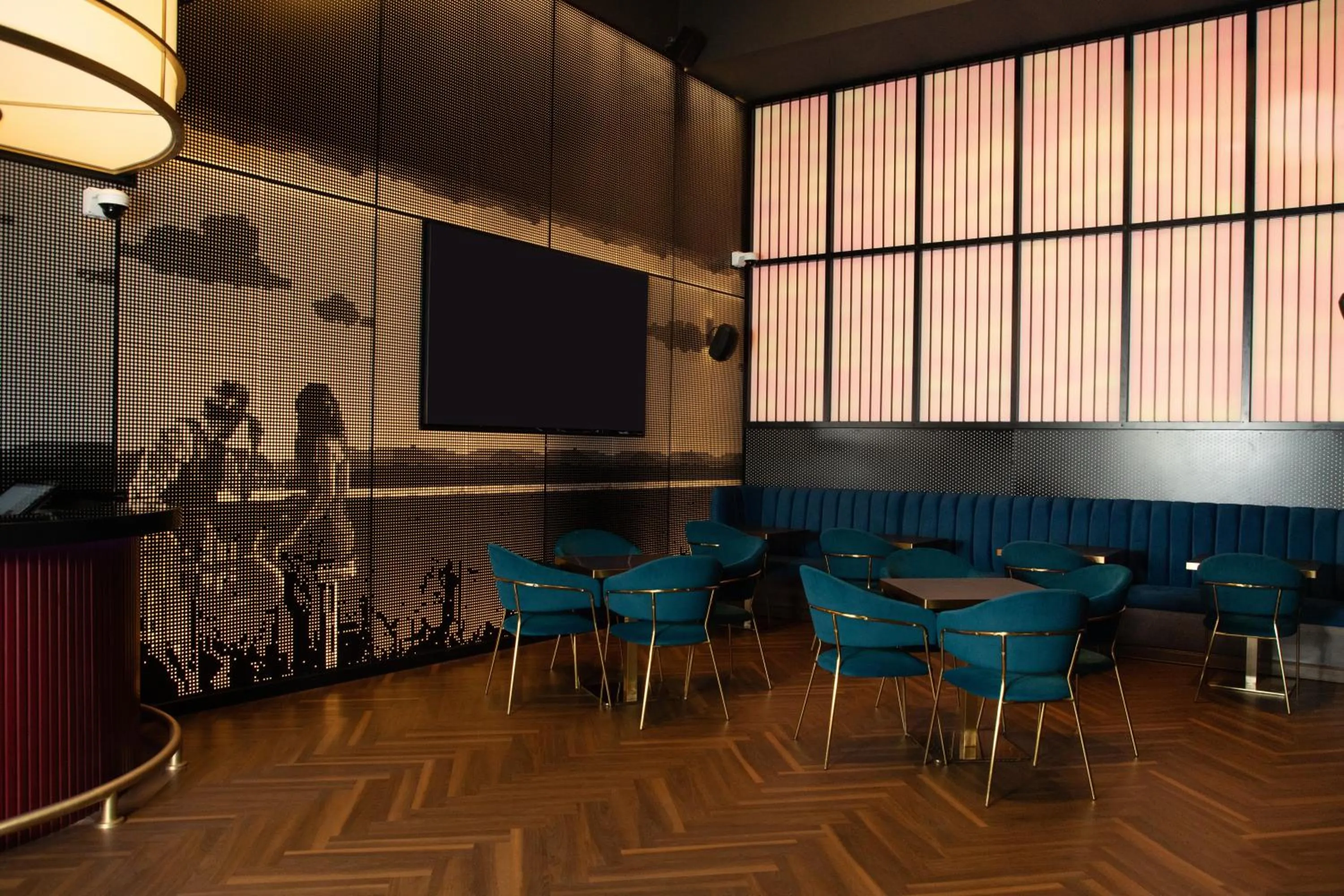 Lounge or bar in Adagio Doha