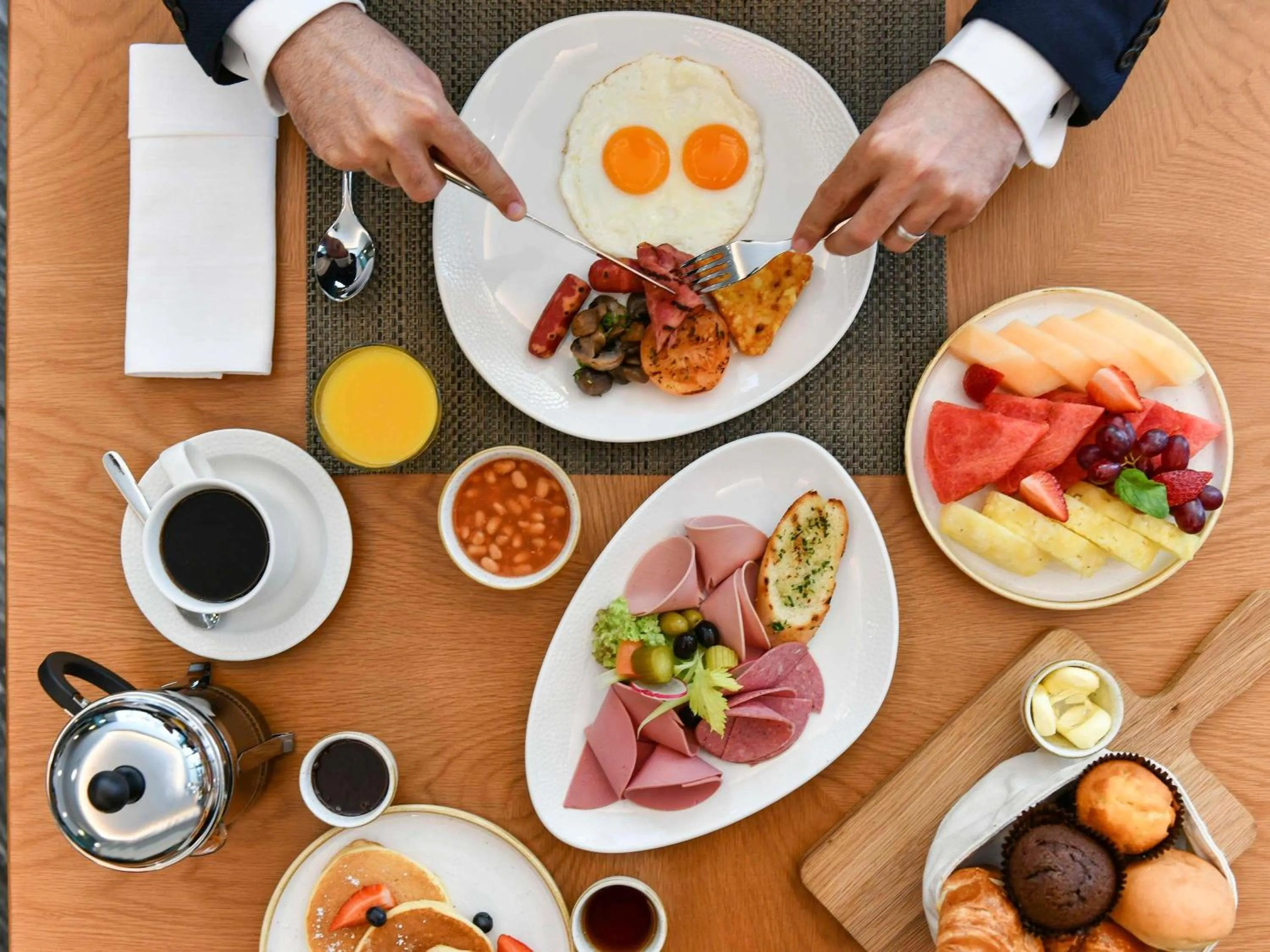 Breakfast in Adagio Doha