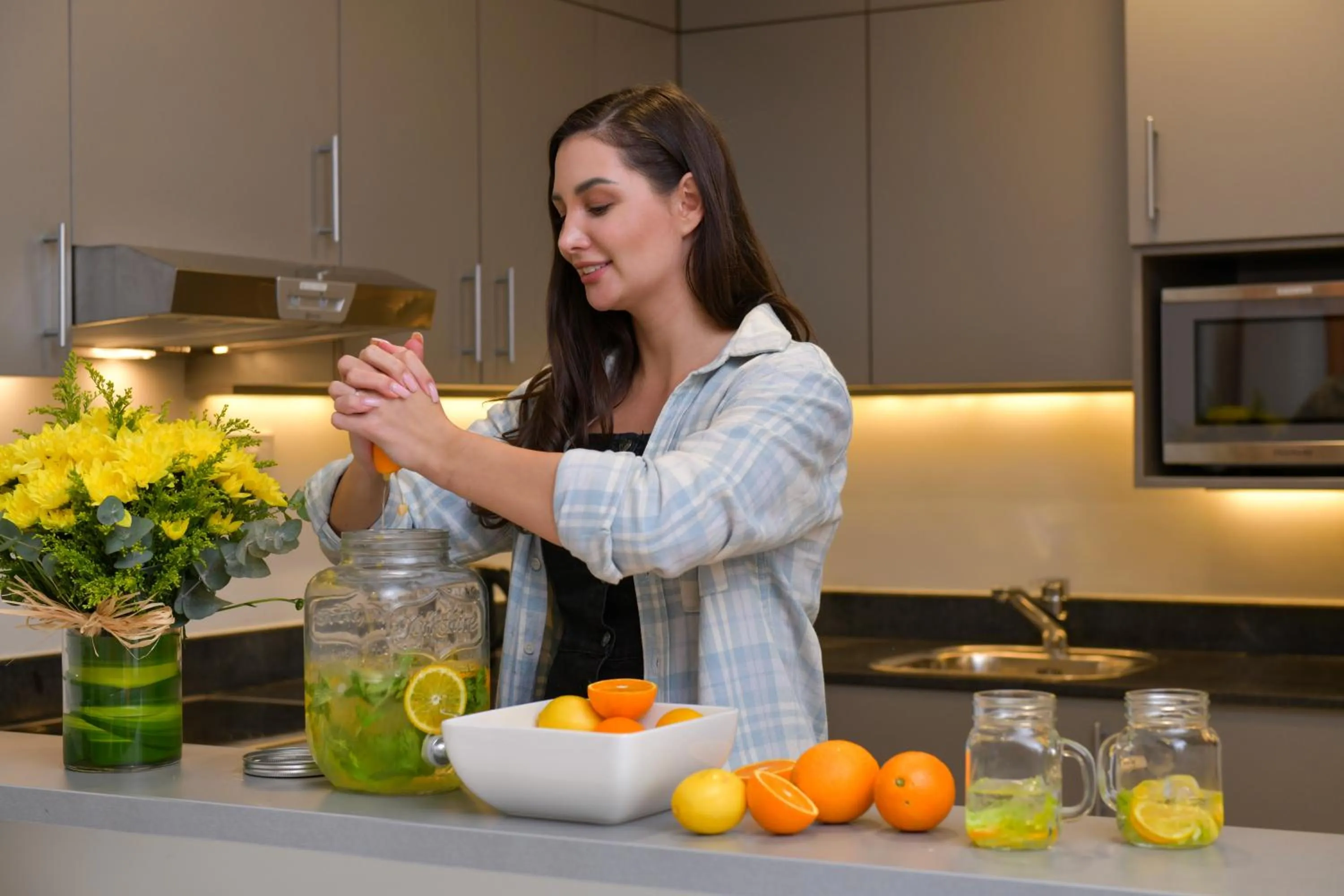 Kitchen or kitchenette in Adagio Doha