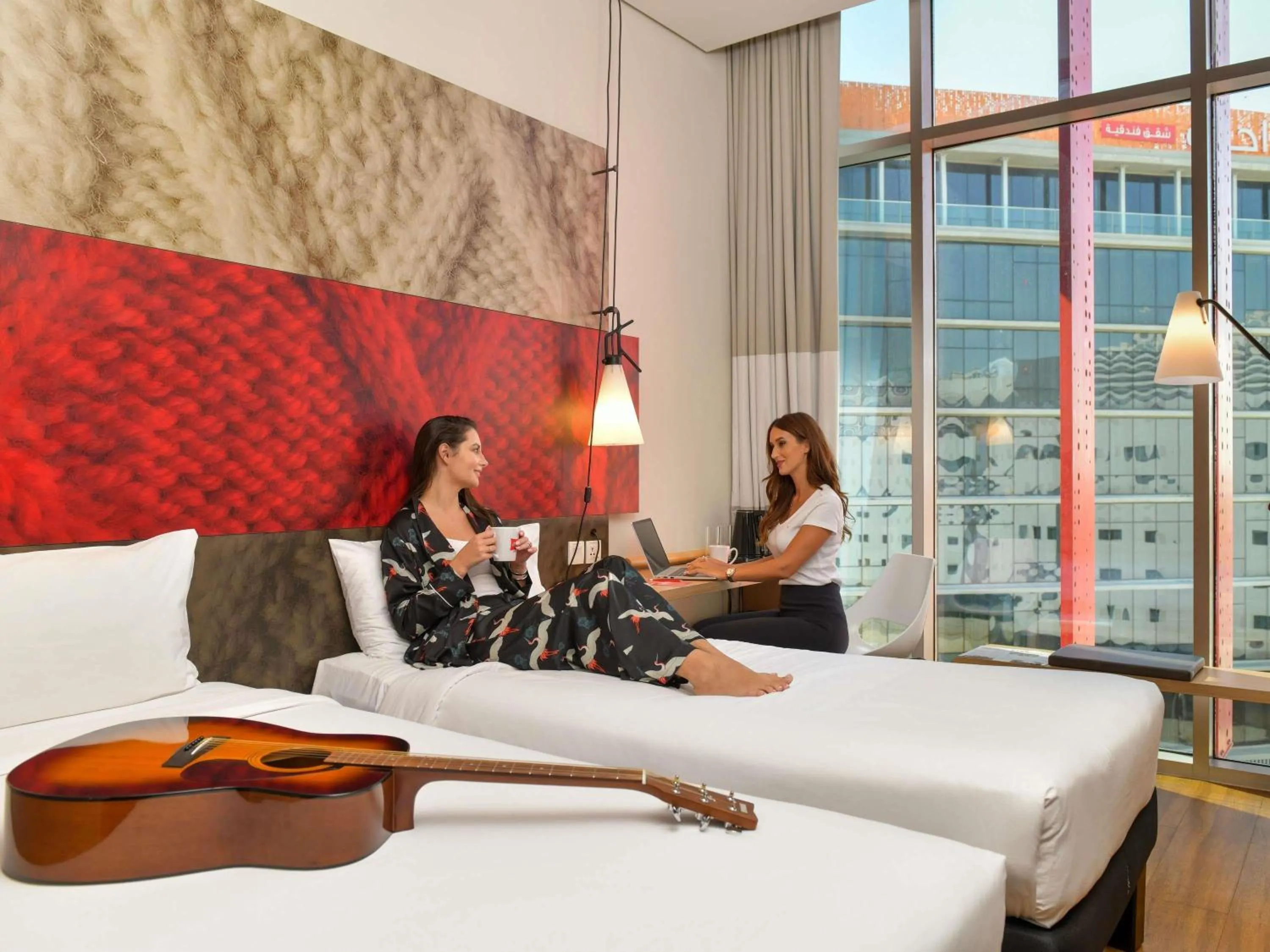 Bedroom, Bed in ibis Doha