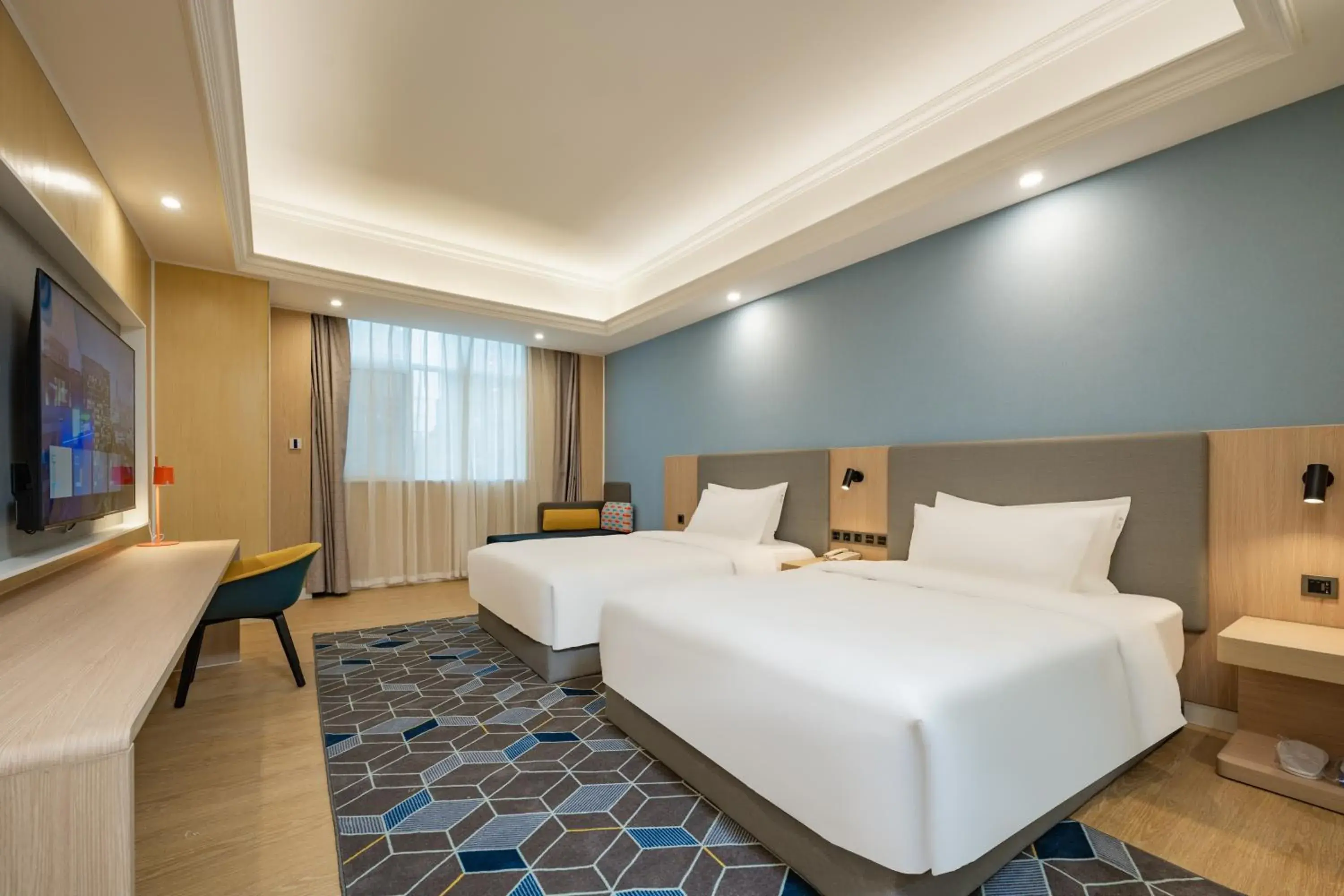 Standard Twin Room in Holiday Inn Express Chengdu Tianfu Square by IHG - Chunxi Road and Kuanzhai Alley Standard Twin Room in Holiday Inn Express Chengdu Tianfu Square by IHG - Chunxi Road and Kuanzhai Alley