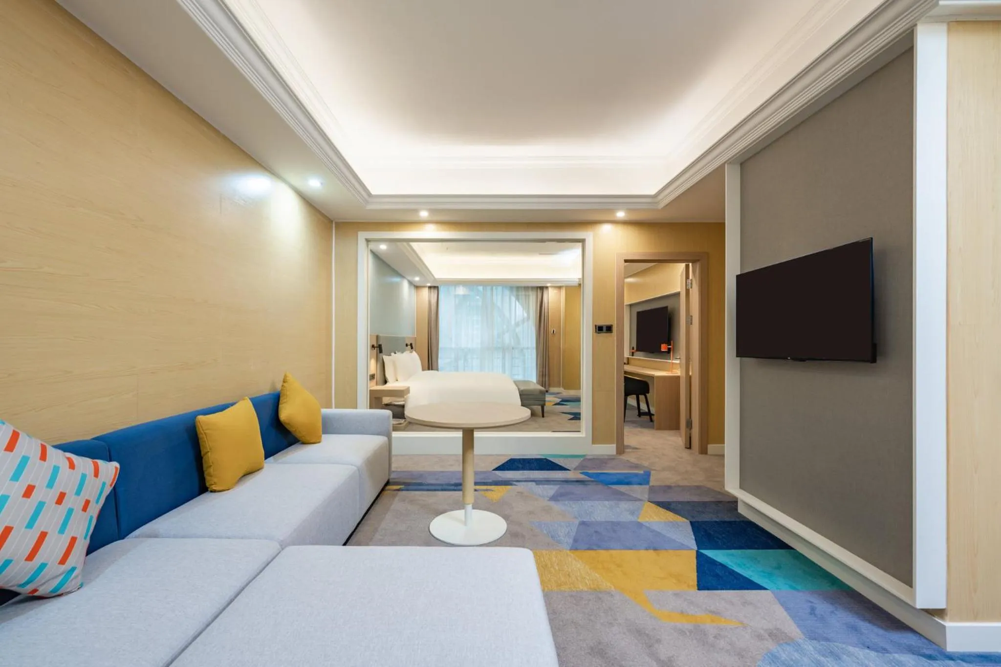 Photo of the whole room in Holiday Inn Express Chengdu Tianfu Square by IHG - Chunxi Road and Kuanzhai Alley