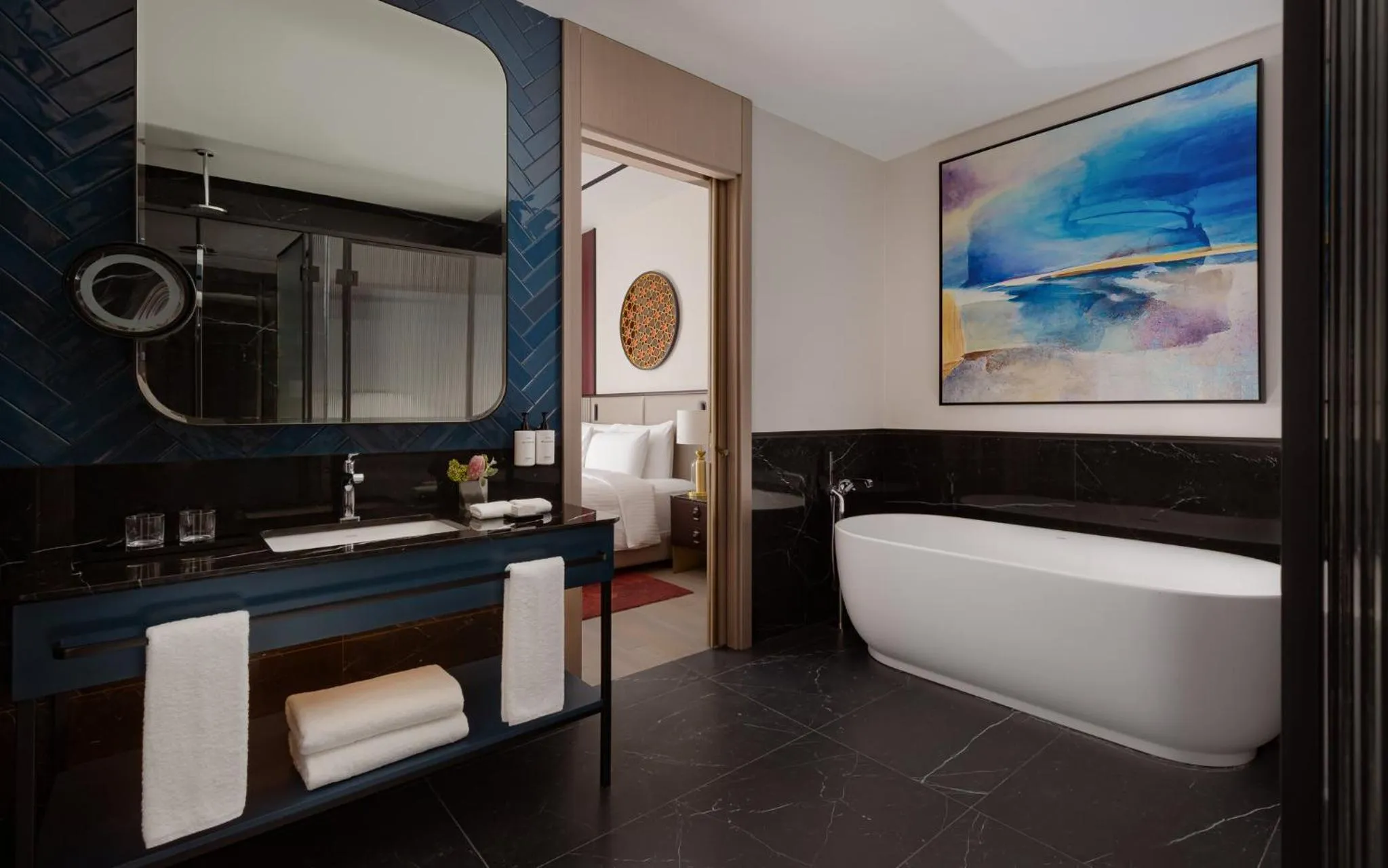 Bathroom in InterContinental Tashkent by IHG