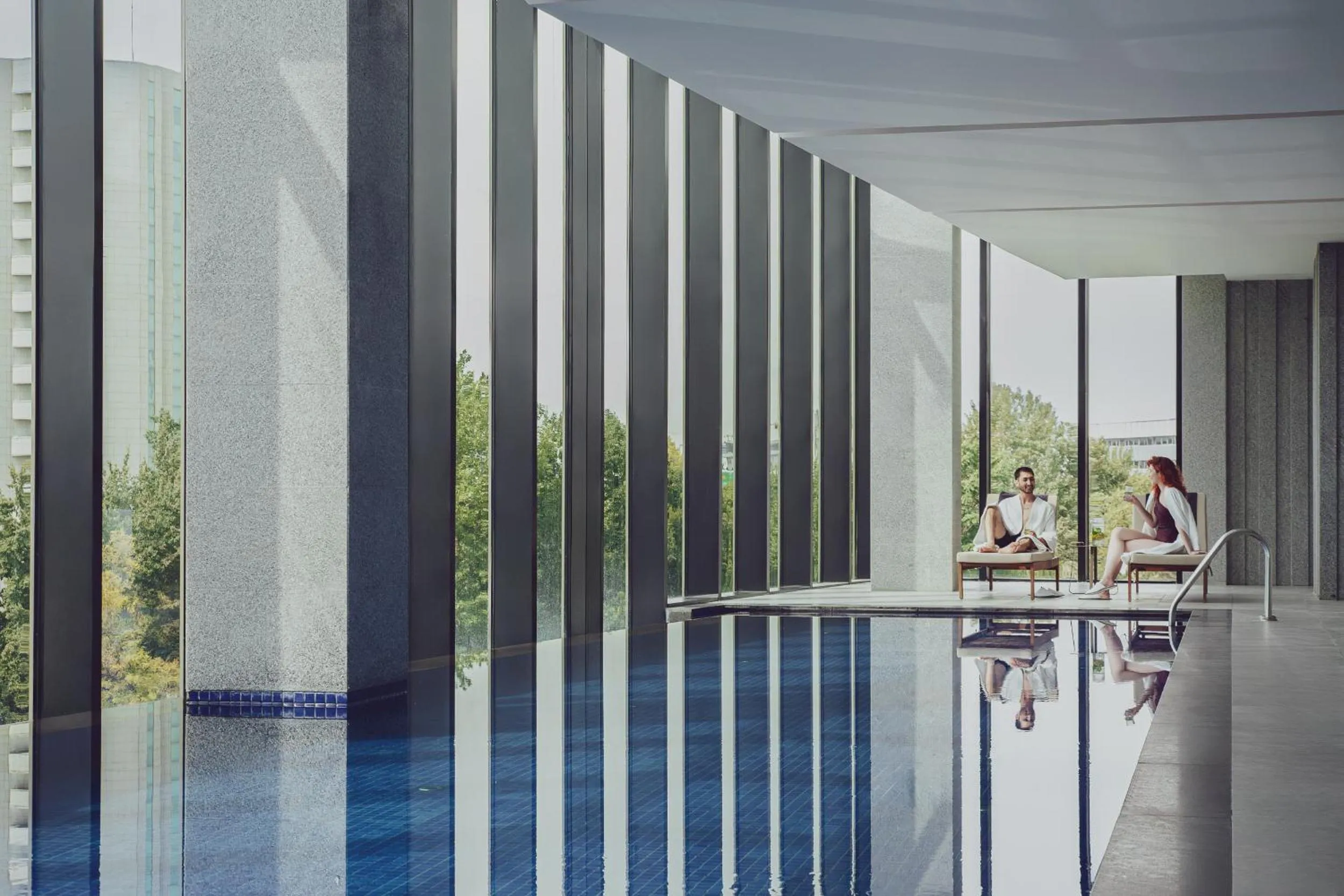 Pool view in InterContinental Tashkent by IHG