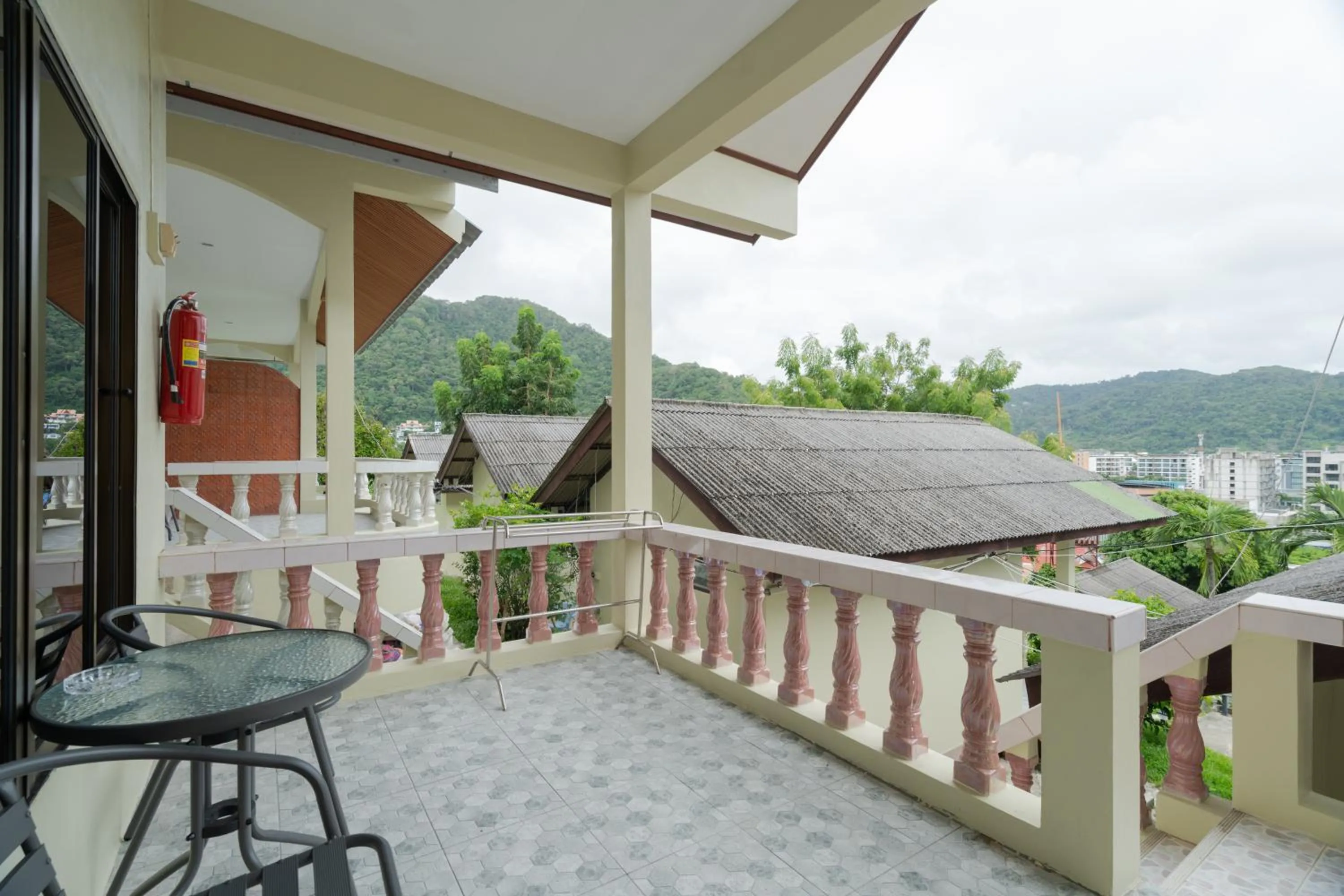 Balcony/Terrace in Kataonsea bungalows