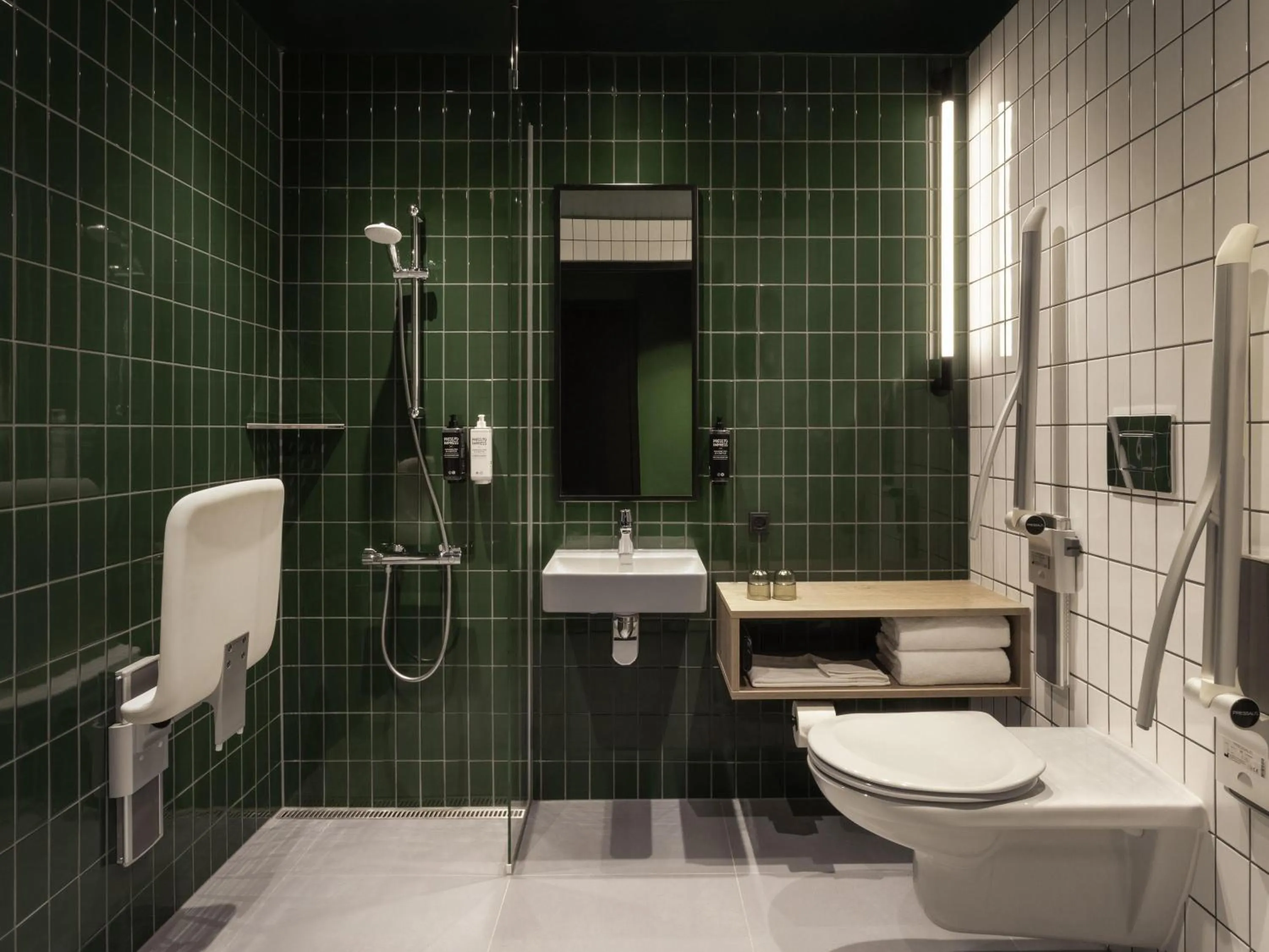 Bedroom in ibis Styles Copenhagen Orestad