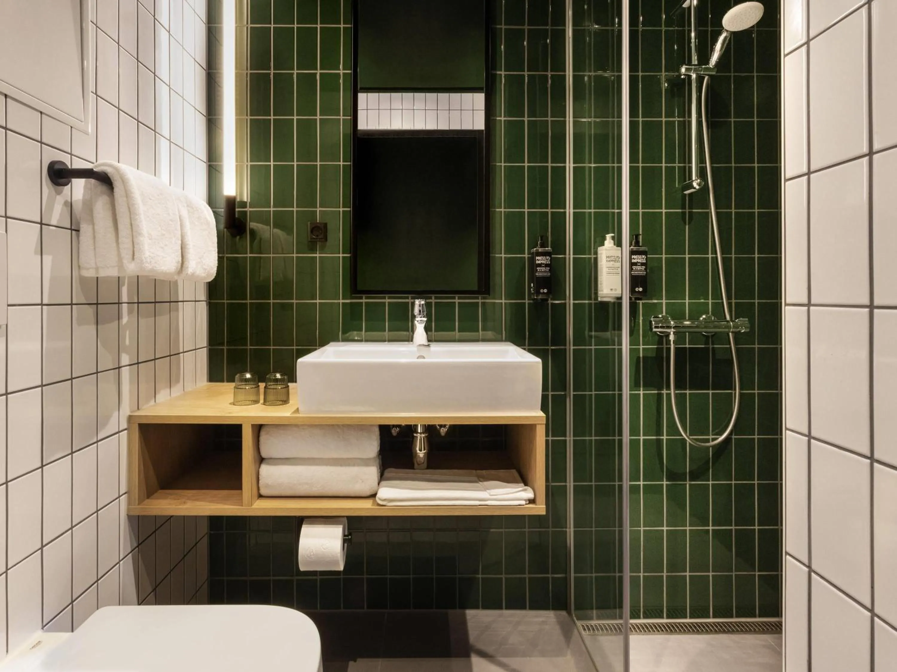 Bedroom in ibis Styles Copenhagen Orestad