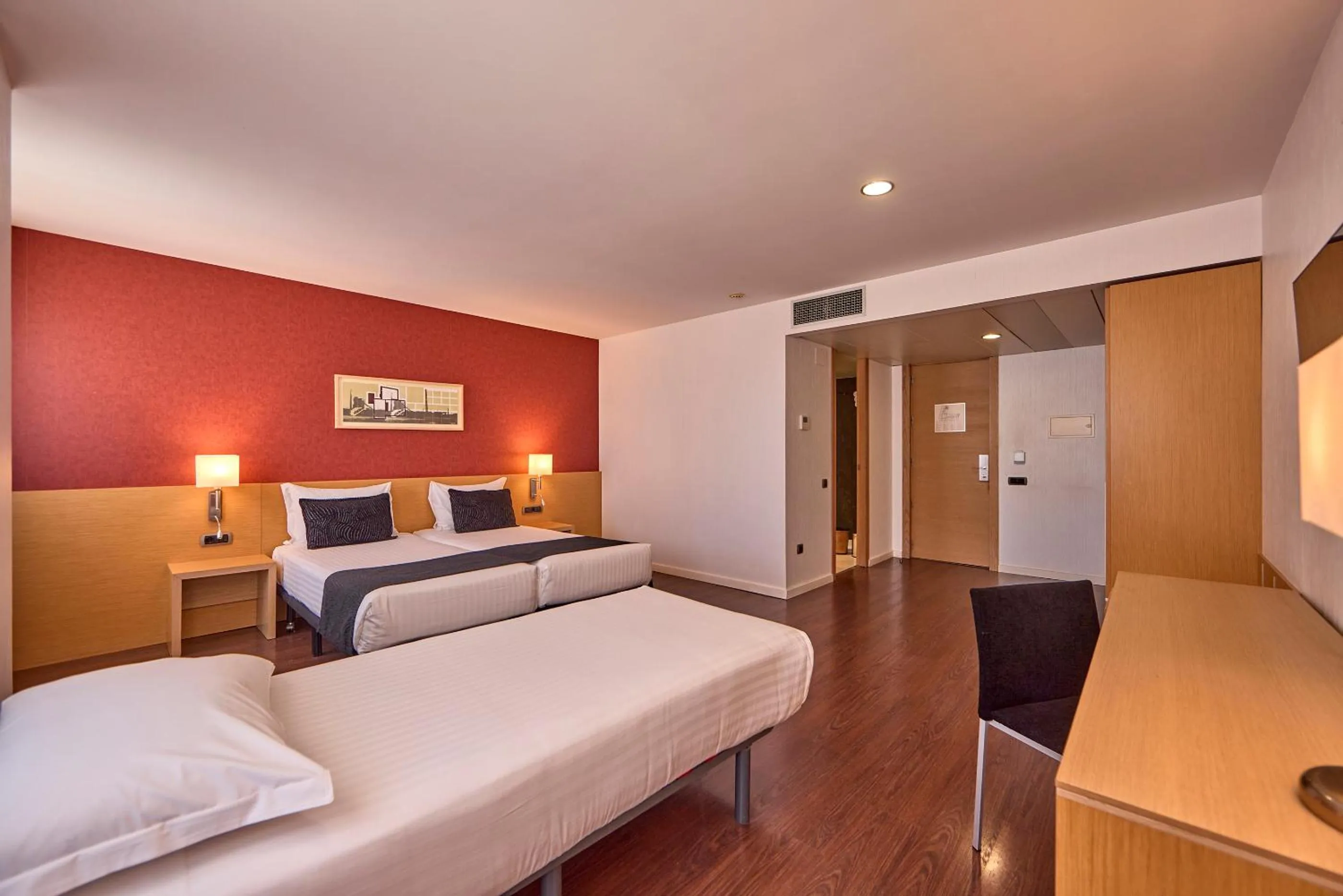 Bedroom, Bed in Civis Luz Castellón 4*S