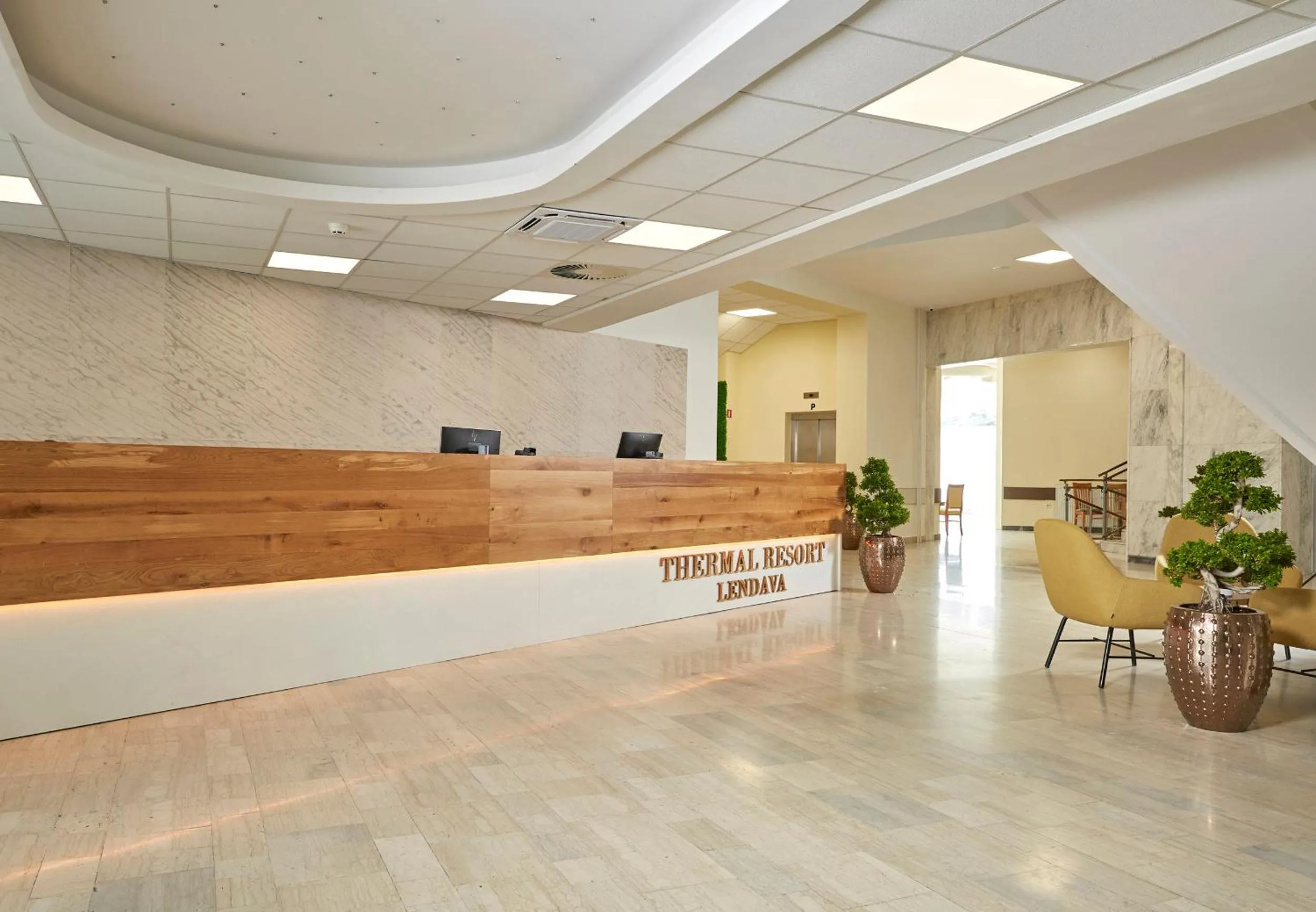 Lobby or reception in Thermal Resort Hotel Lendava