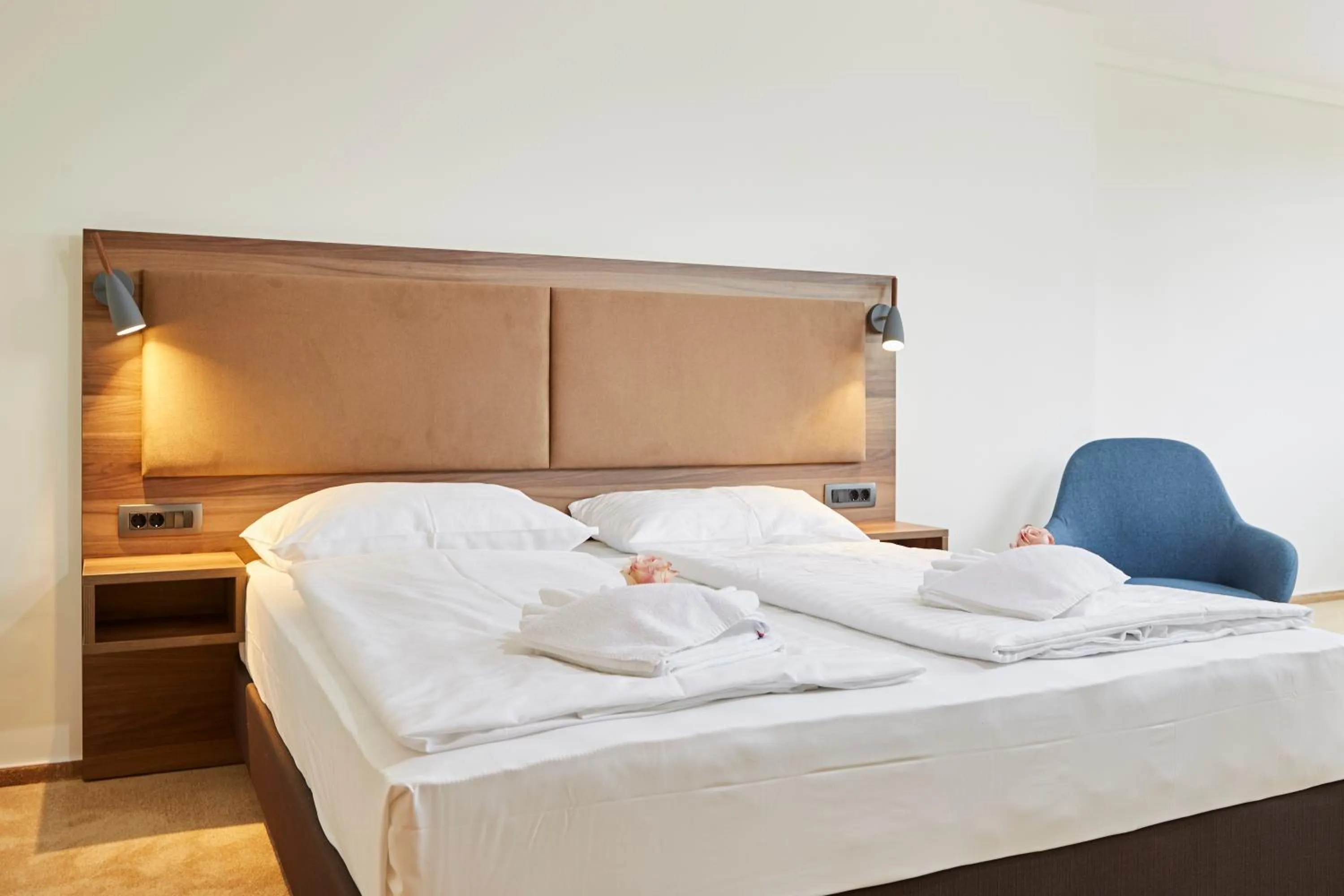 Bed in Thermal Resort Hotel Lendava