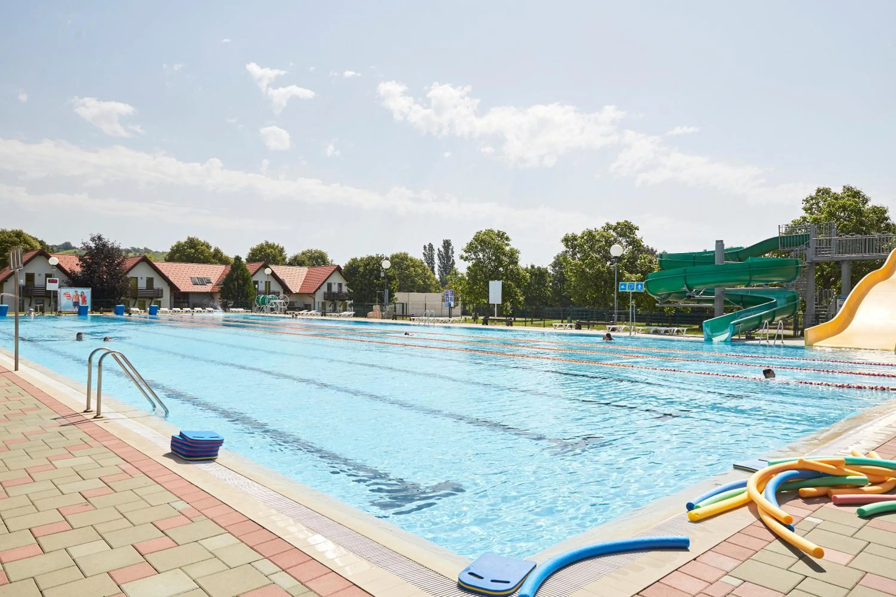 Pool view in Thermal Resort Hotel Lendava