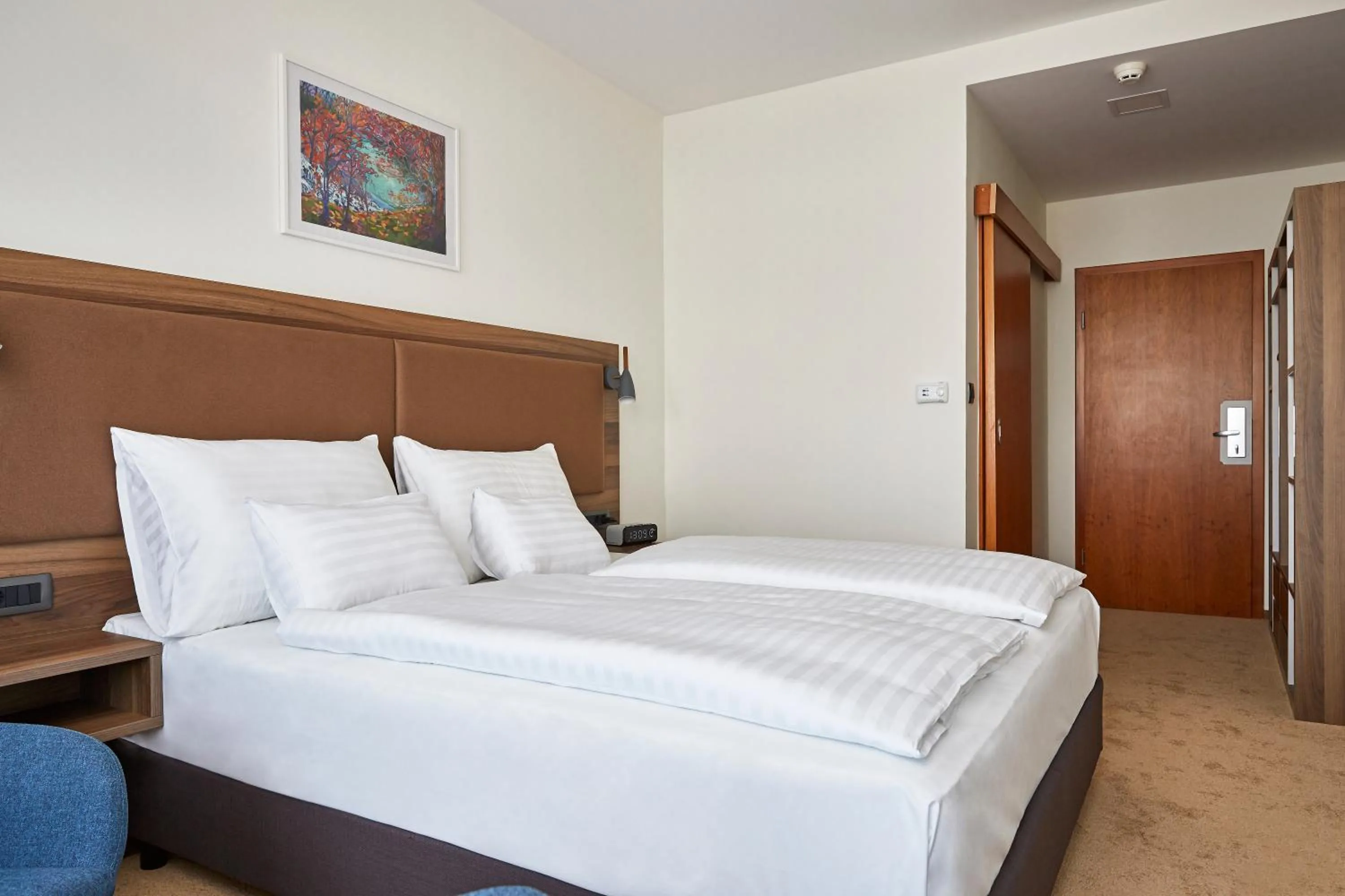 Bed in Thermal Resort Hotel Lendava