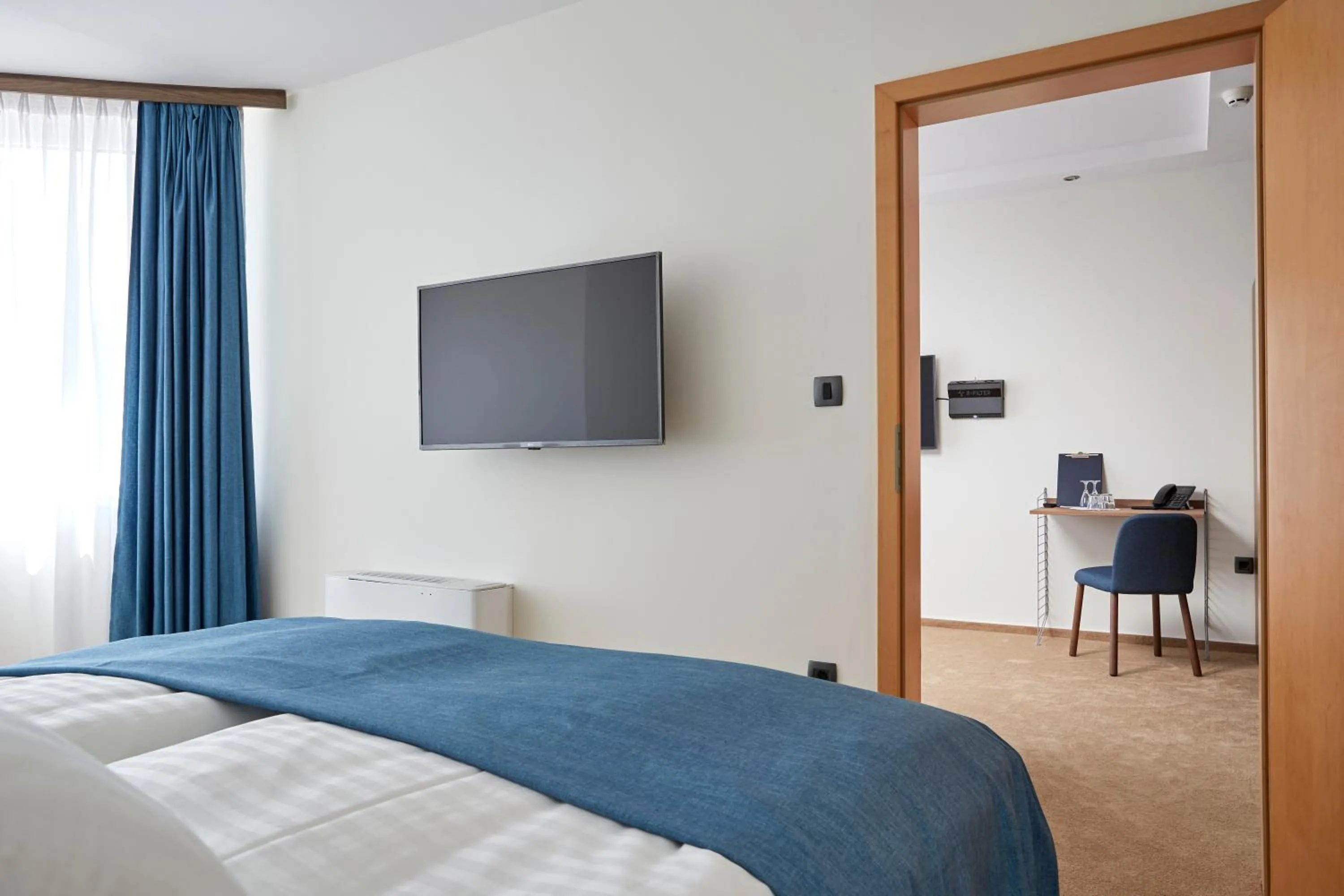 Bed in Thermal Resort Hotel Lendava