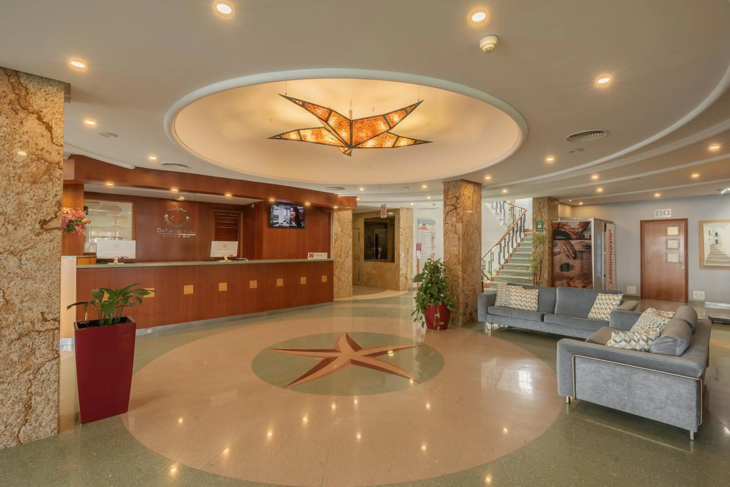 Lobby or reception in Bellamar Hotel Beach & Spa