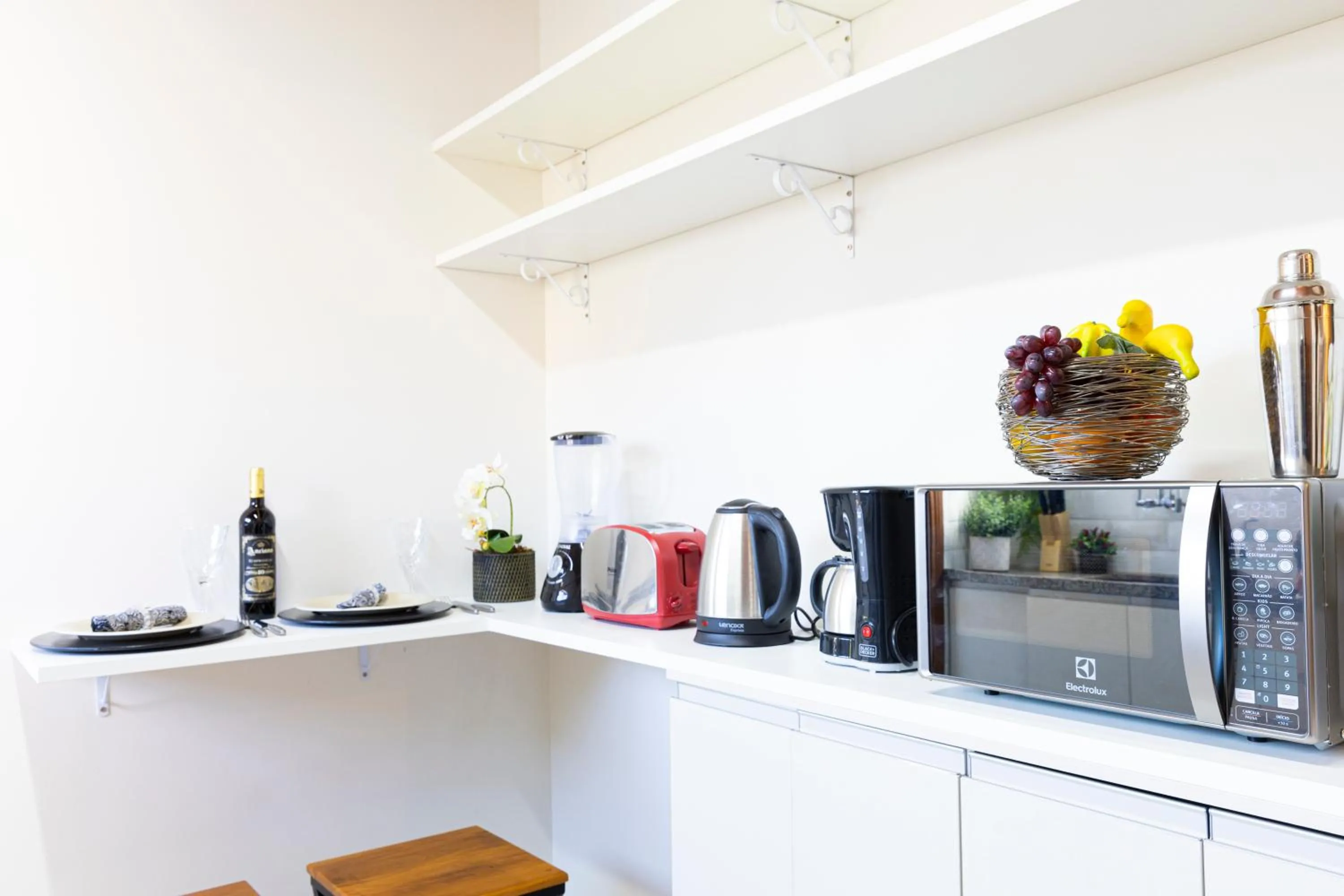 Coffee/tea facilities in 3 Quartos no Capivari com Lareira