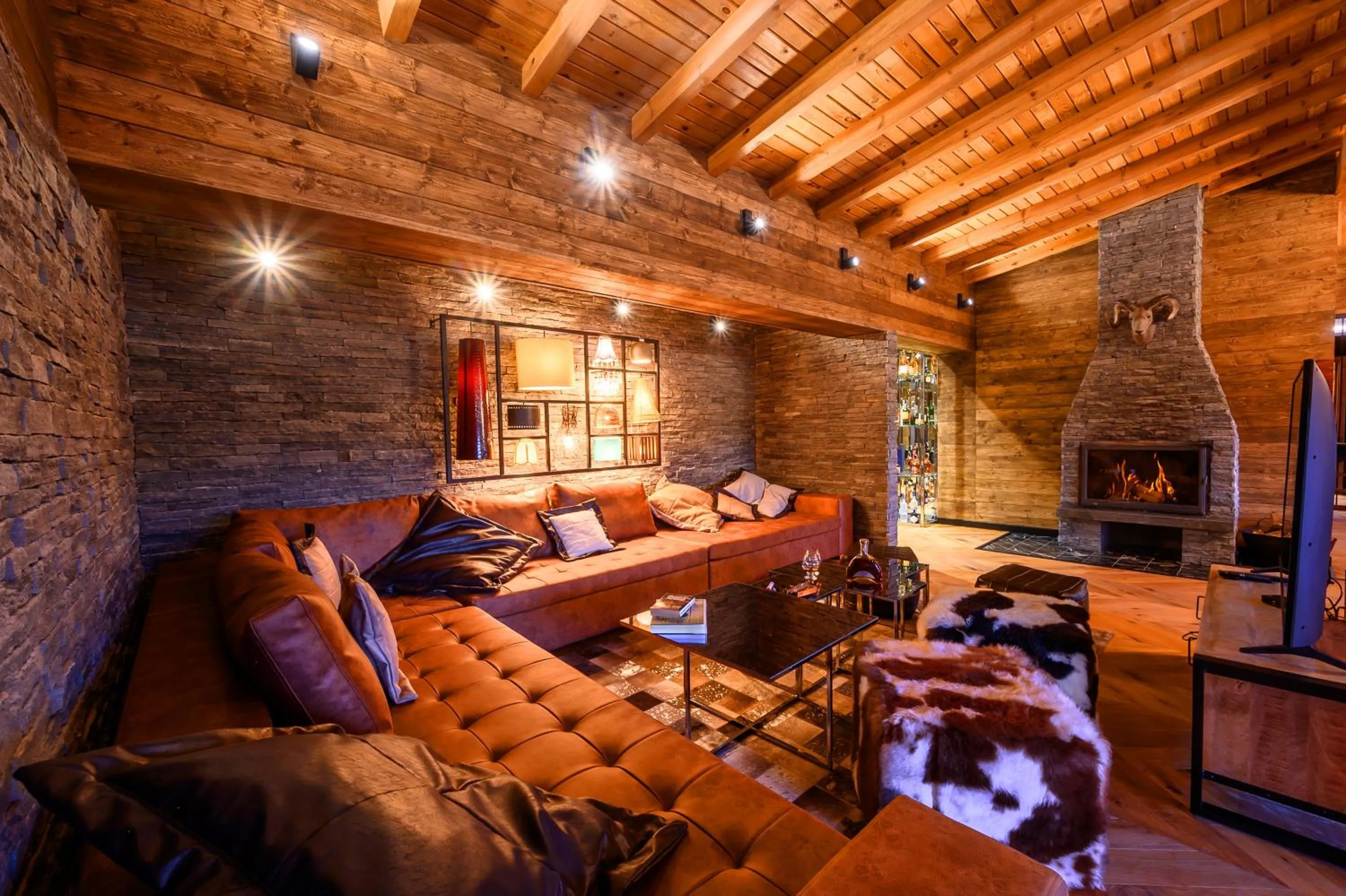 Living room in Grand Hotel Therme