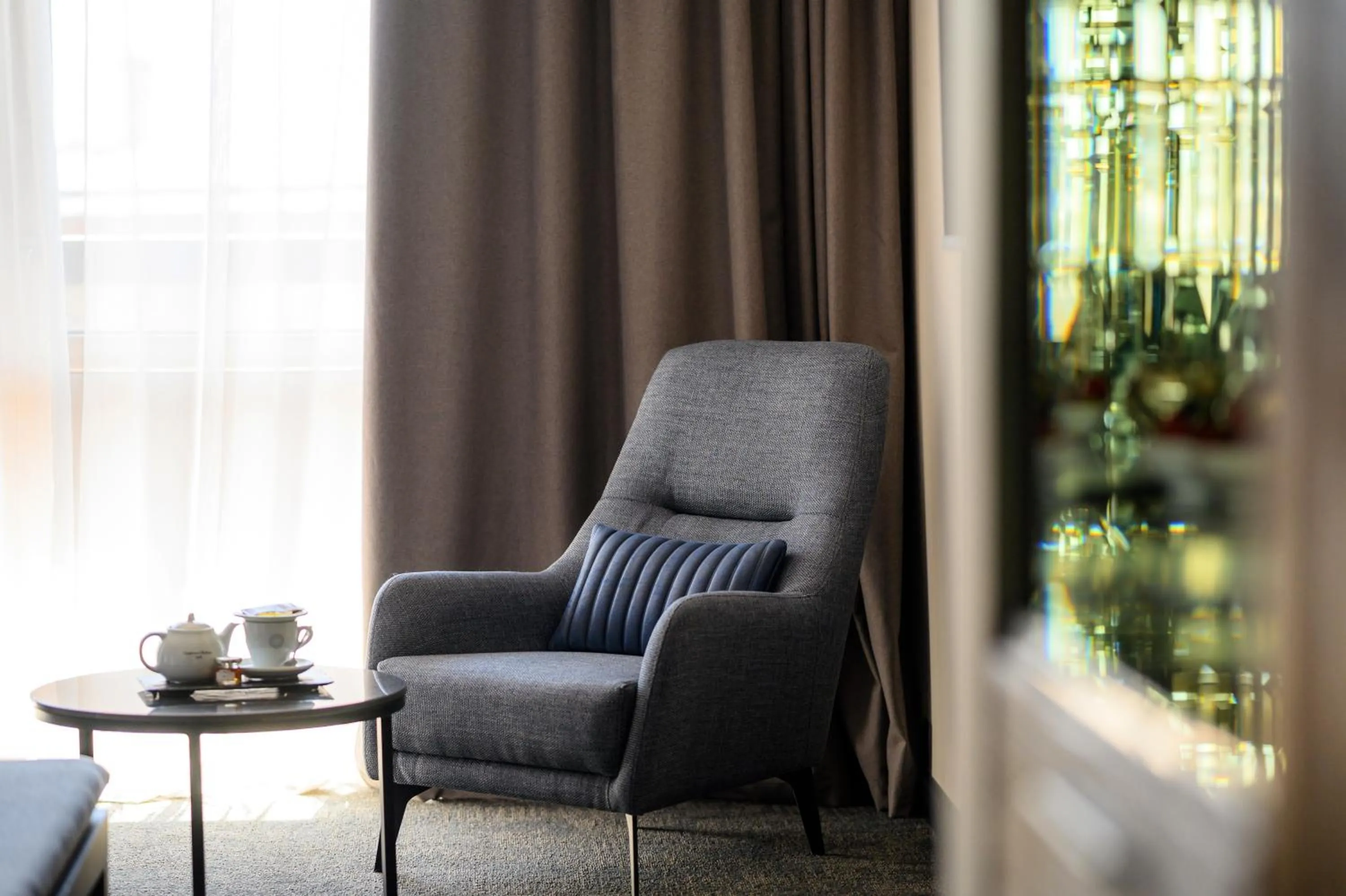 Seating area in Grand Hotel Therme