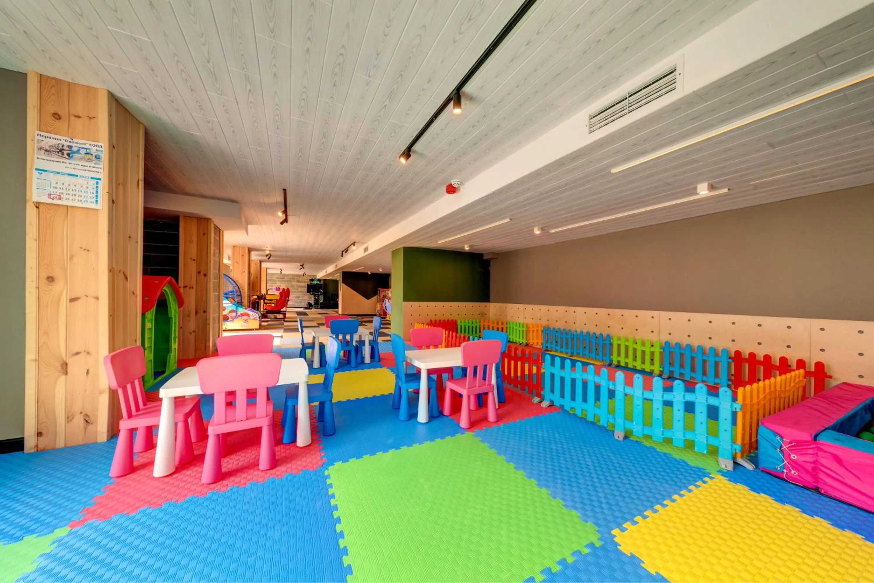 Children play ground in Grand Hotel Therme