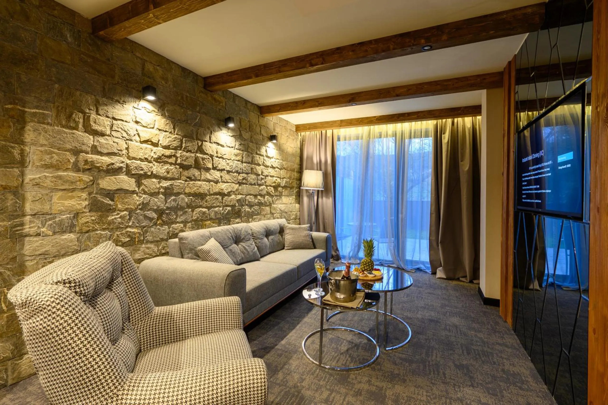 Living room in Grand Hotel Therme