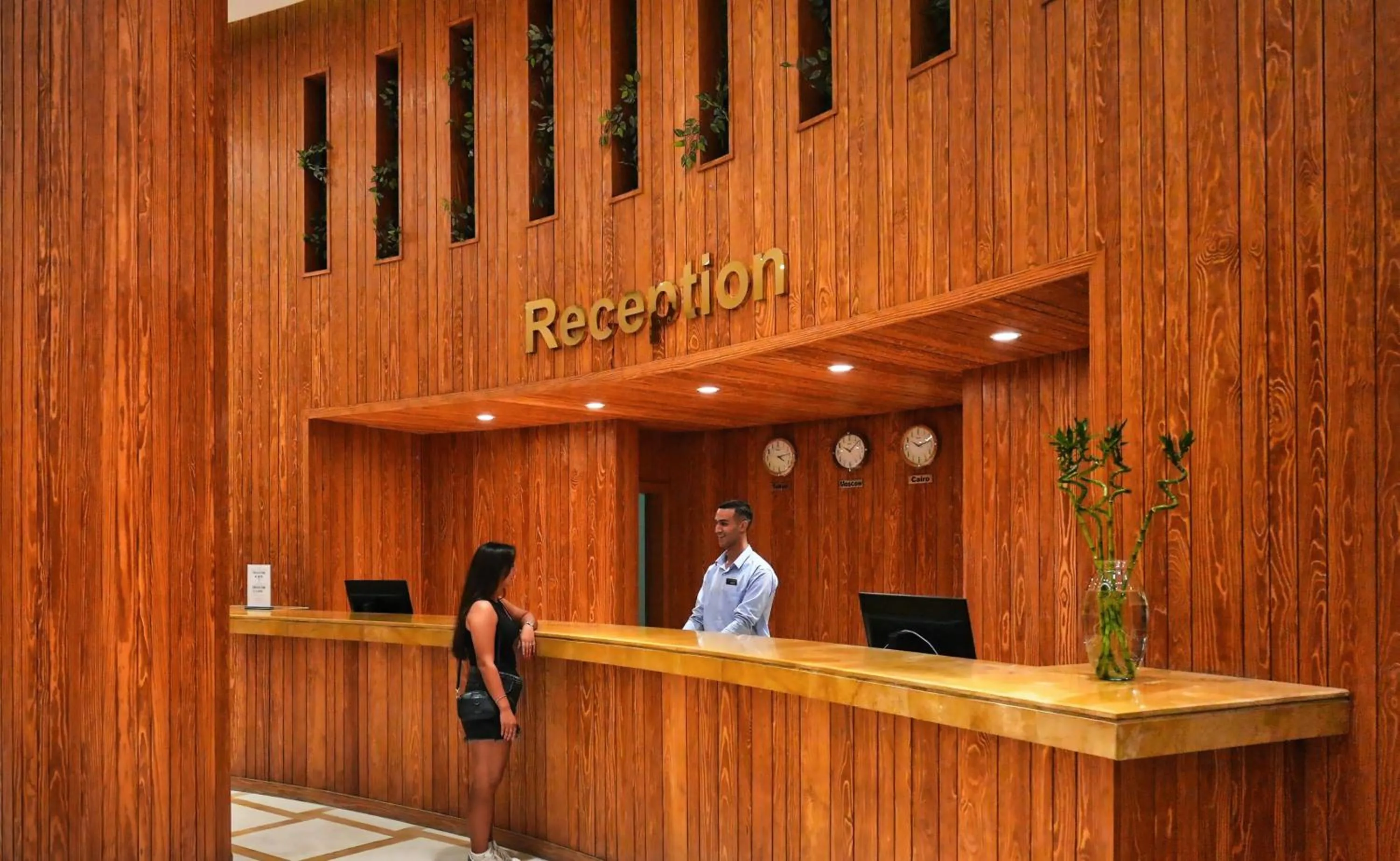 Lobby or reception in Eagles Downtown Zahabia Resort & Aqua Park